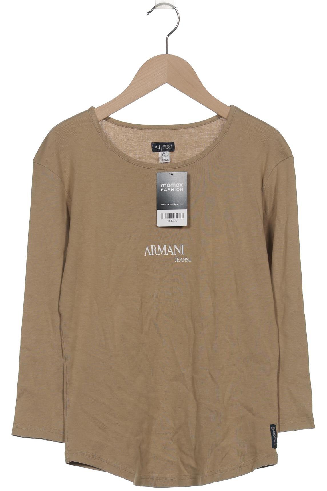 

Armani Jeans Damen Langarmshirt, beige, Gr. 42