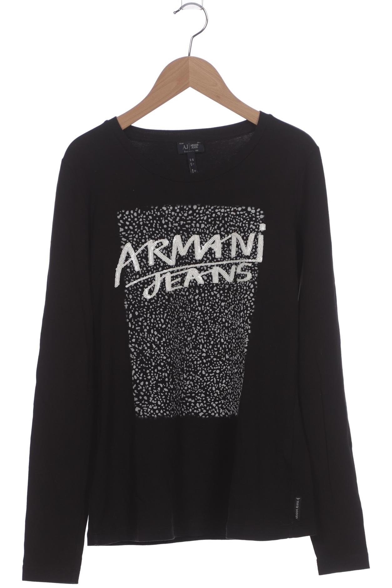 

Armani Jeans Damen Langarmshirt, schwarz, Gr. 44