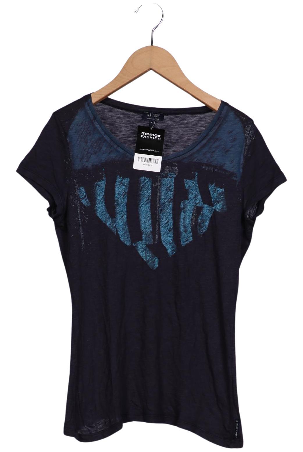 

Armani Jeans Damen T-Shirt, marineblau, Gr. 42