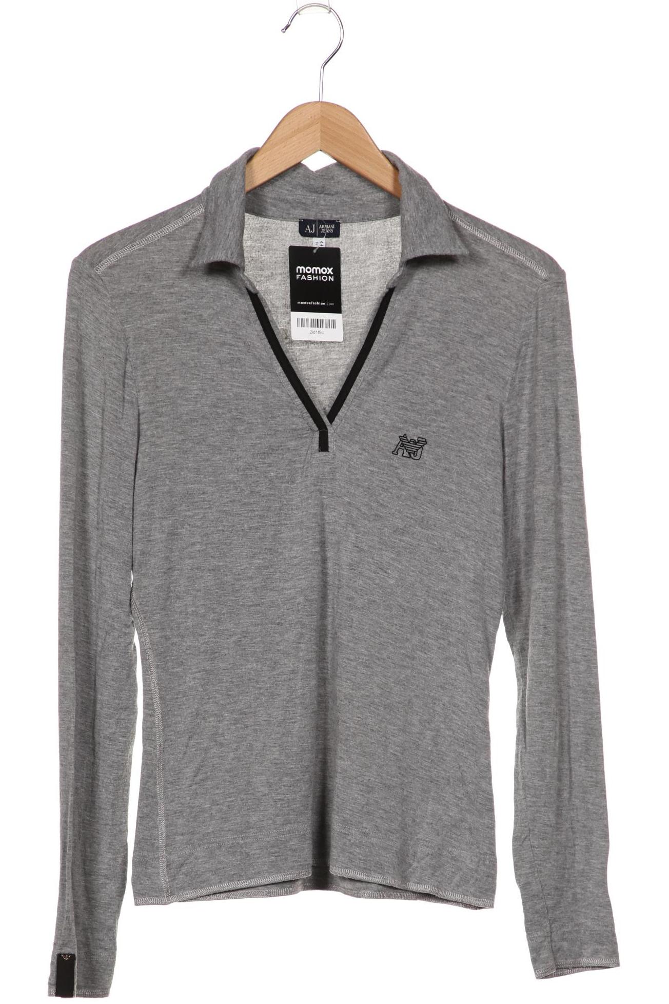 

Armani Jeans Damen Langarmshirt, grau