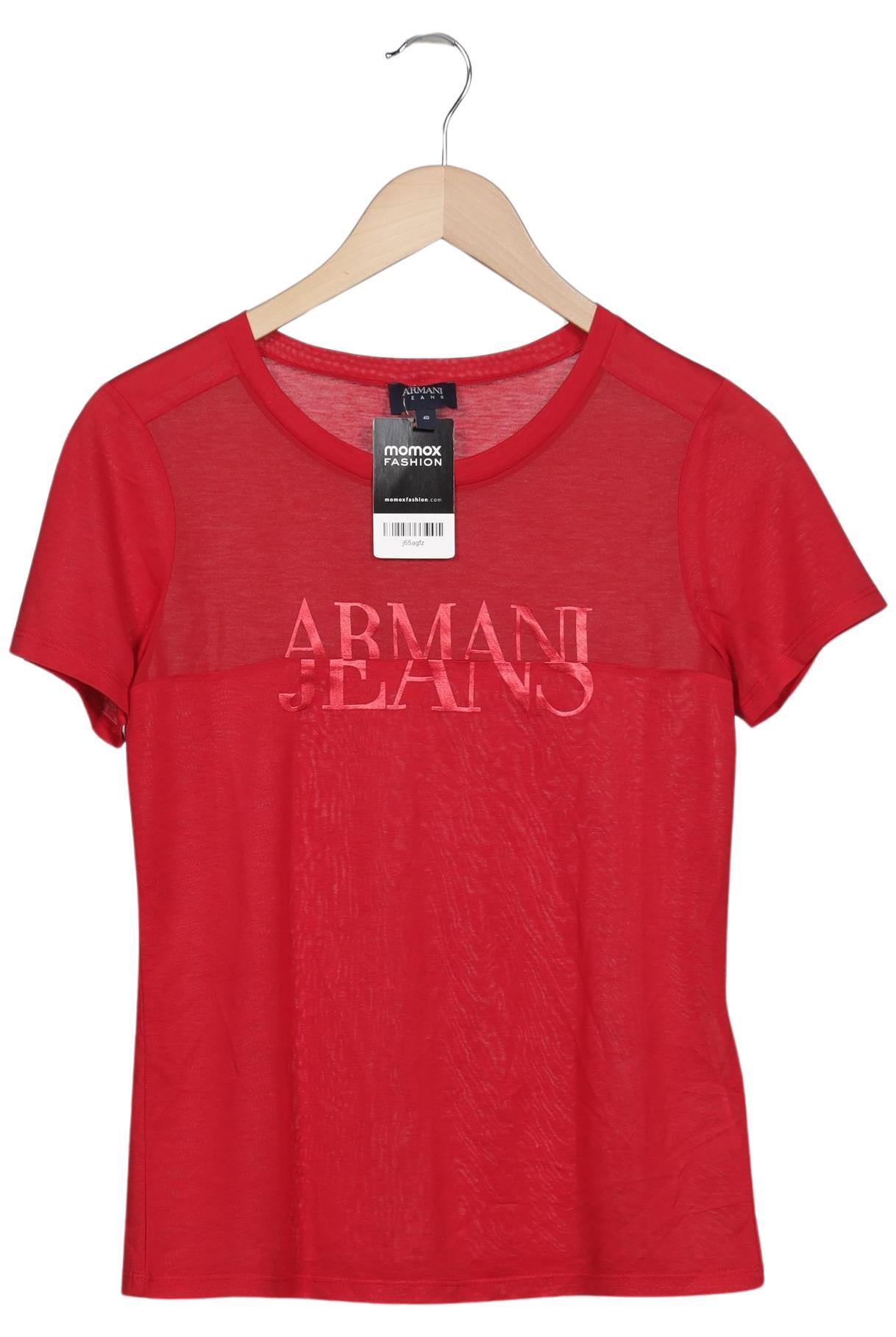 

Armani Jeans Damen T-Shirt, rot, Gr. 40