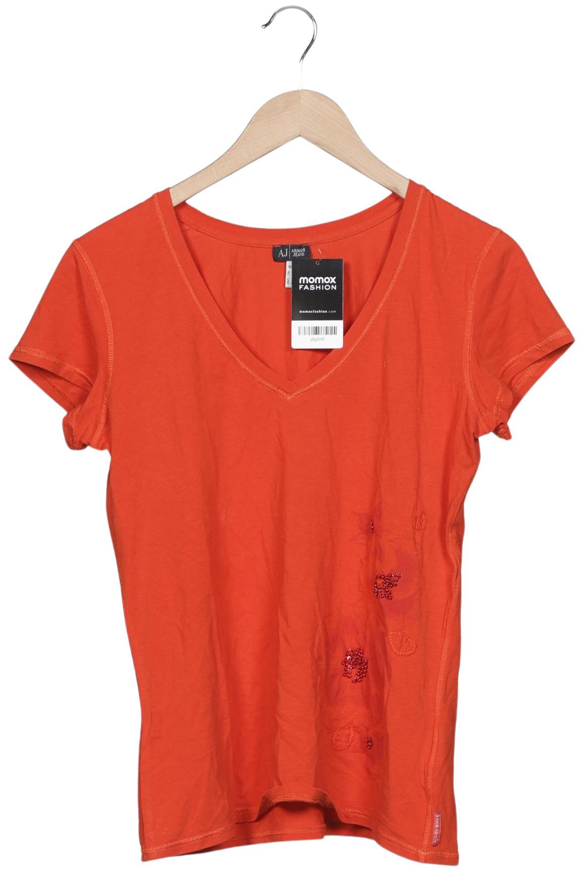 

Armani Jeans Damen T-Shirt, orange, Gr. 48