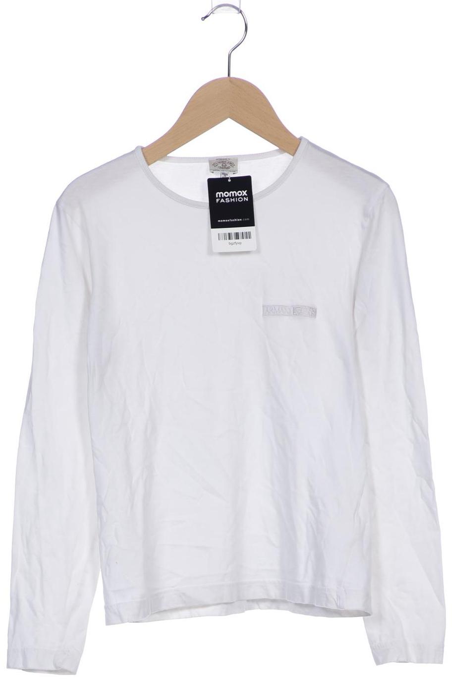 

Armani Jeans Damen Langarmshirt, weiß, Gr. 36