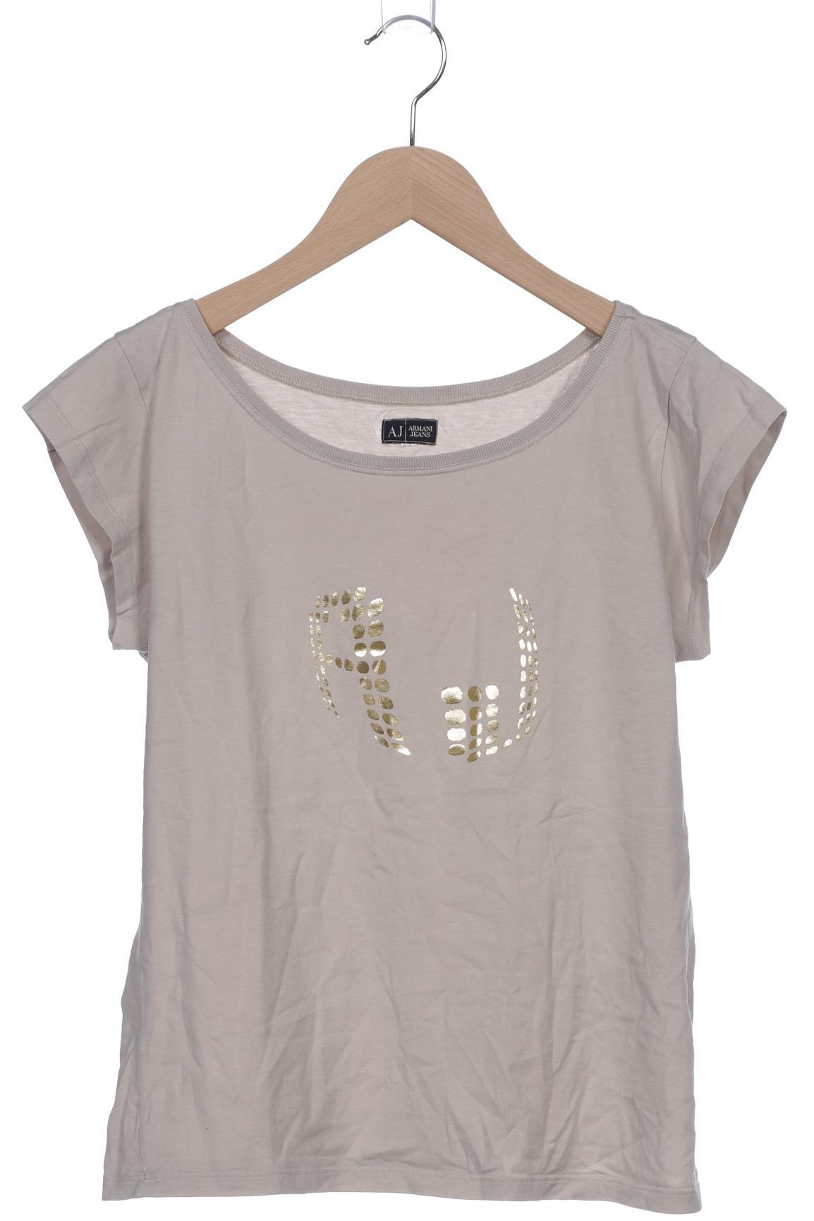 

Armani Jeans Damen T-Shirt, beige, Gr. 38