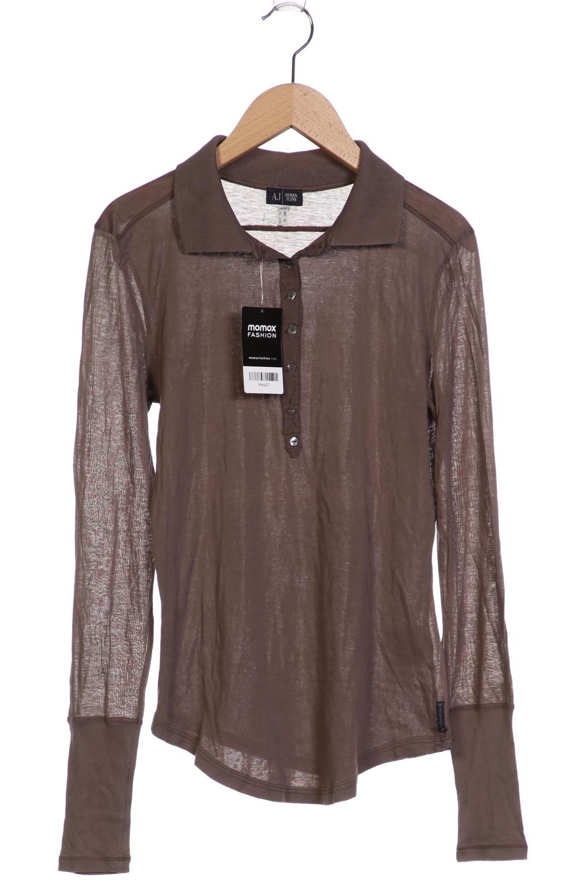 

Armani Jeans Damen Langarmshirt, braun
