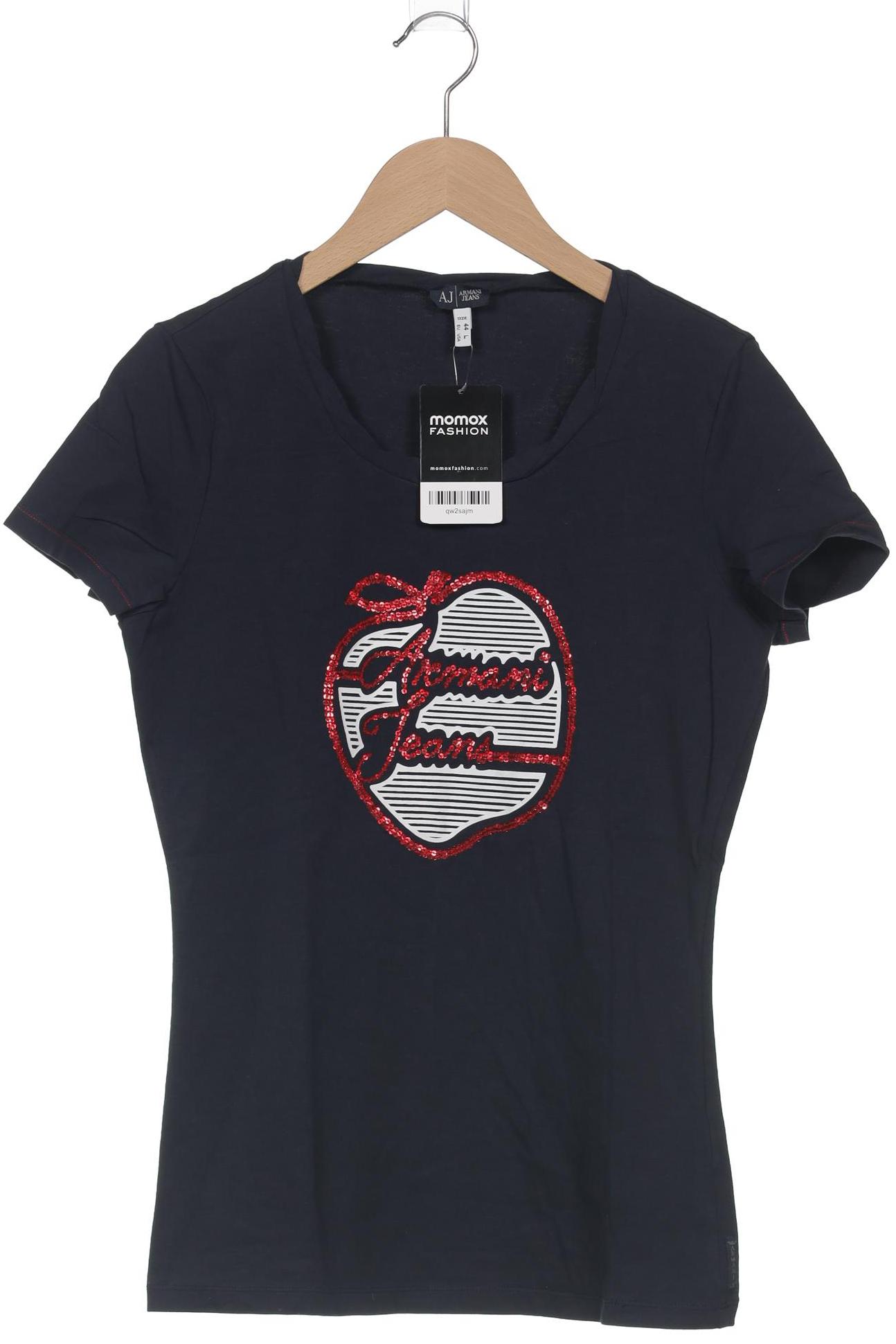 

Armani Jeans Damen T-Shirt, marineblau, Gr. 44