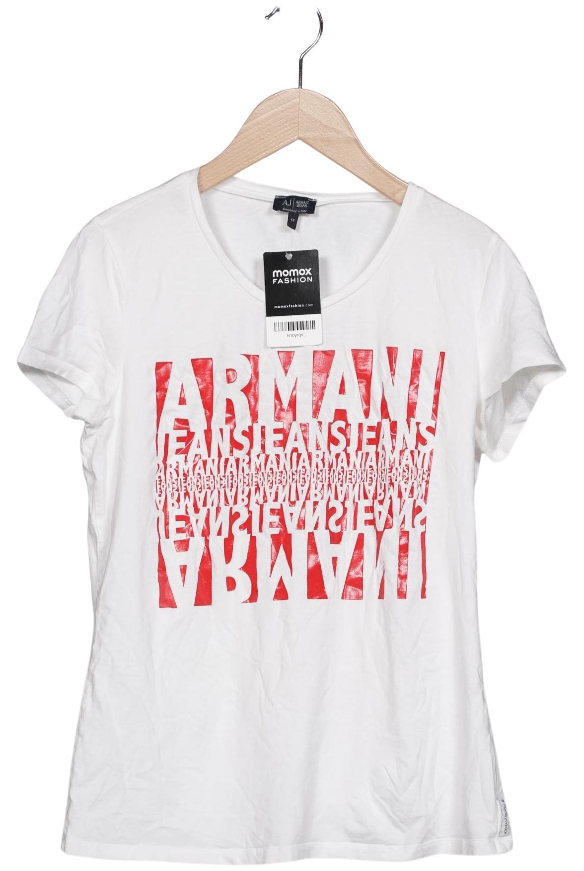 

Armani Jeans Damen T-Shirt, weiß, Gr. 48