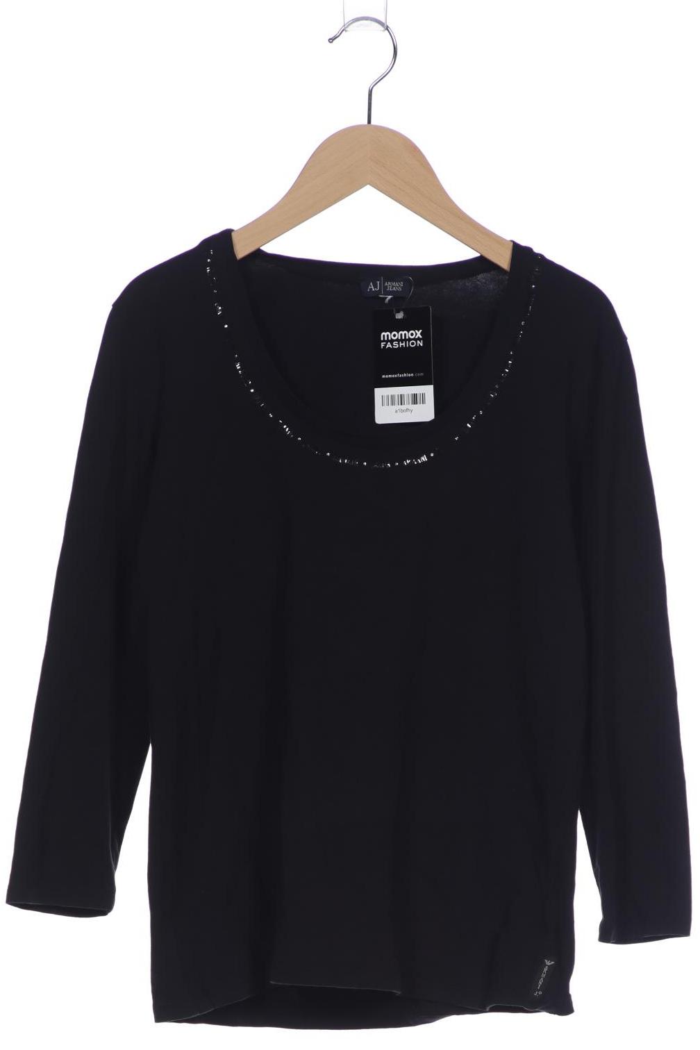 

Armani Jeans Damen Langarmshirt, schwarz, Gr. 38