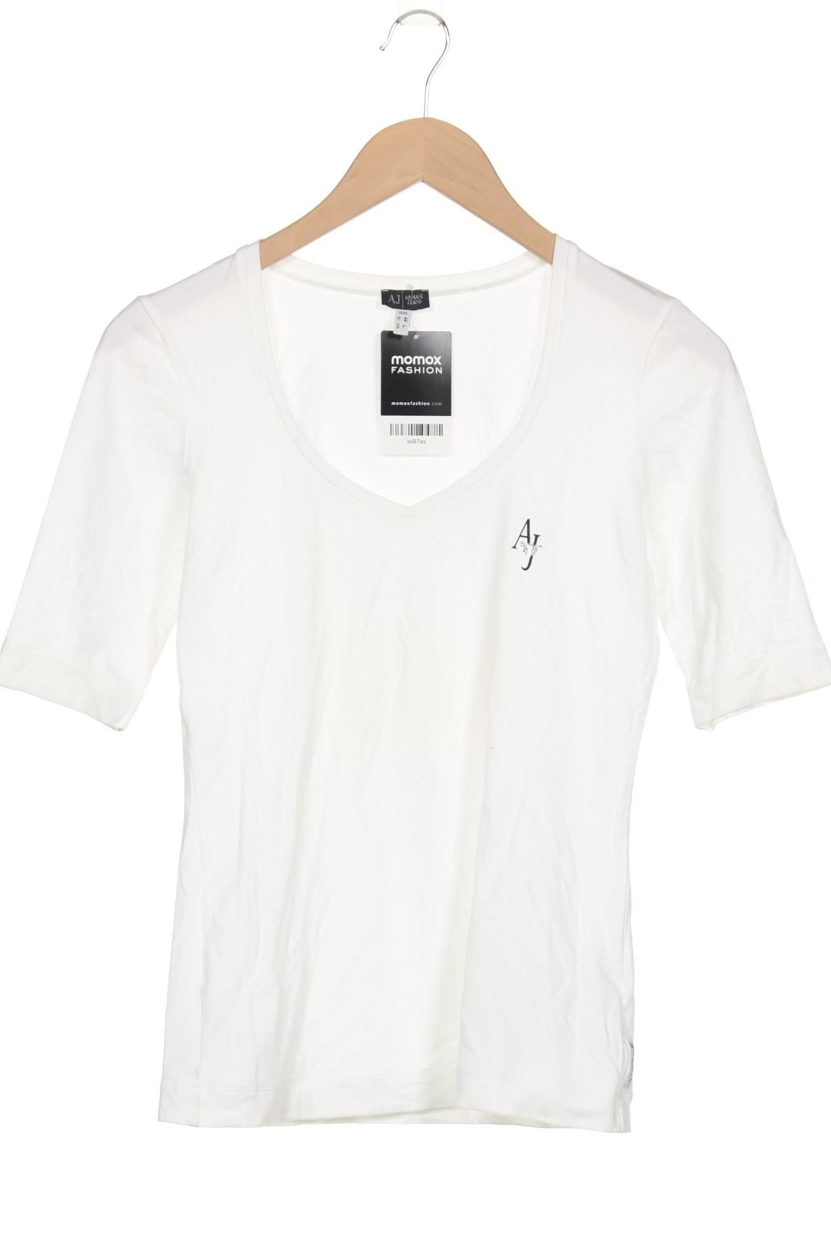 

Armani Jeans Damen T-Shirt, cremeweiß, Gr. 44