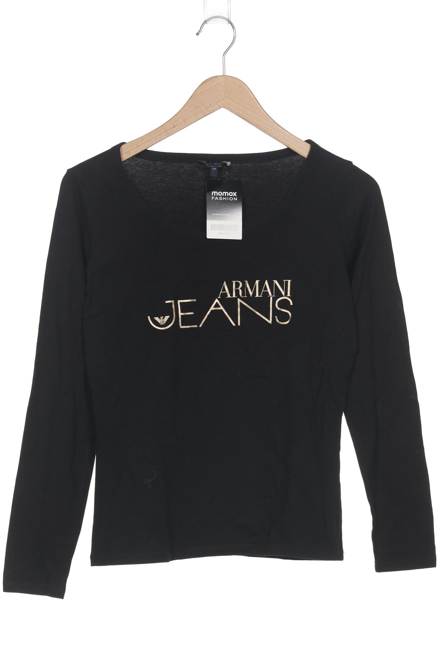 

Armani Jeans Damen Langarmshirt, schwarz, Gr. 44