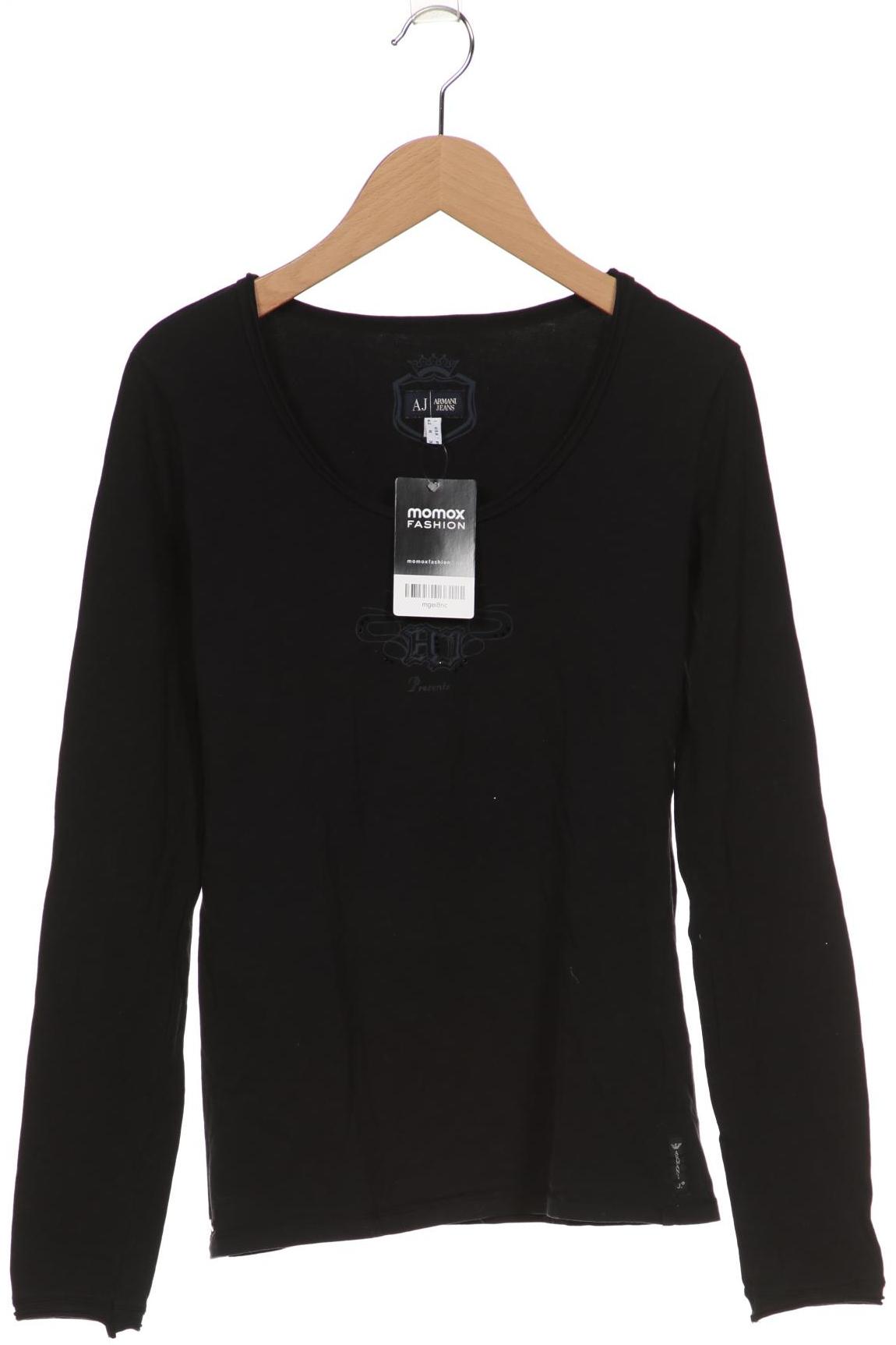 

Armani Jeans Damen Langarmshirt, schwarz, Gr. 38