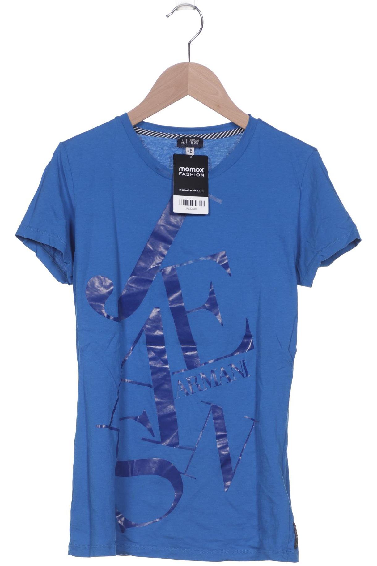 

Armani Jeans Damen T-Shirt, blau, Gr. 44