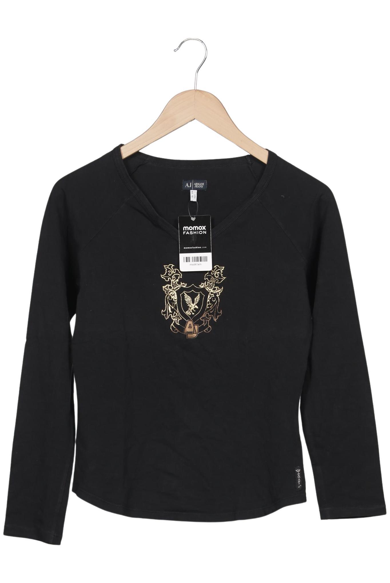 

Armani Jeans Damen Langarmshirt, schwarz, Gr. 40