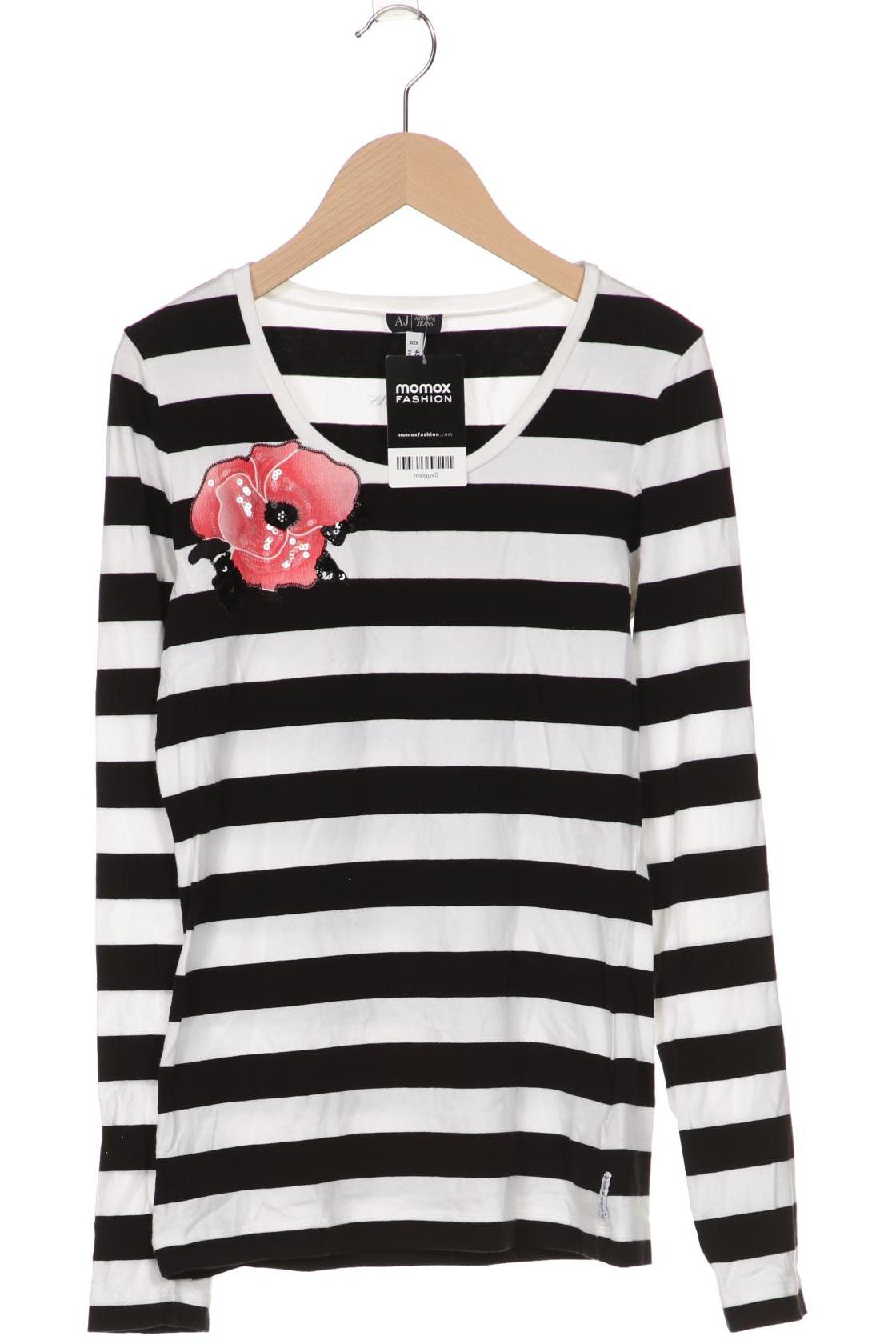 

Armani Jeans Damen Langarmshirt, schwarz