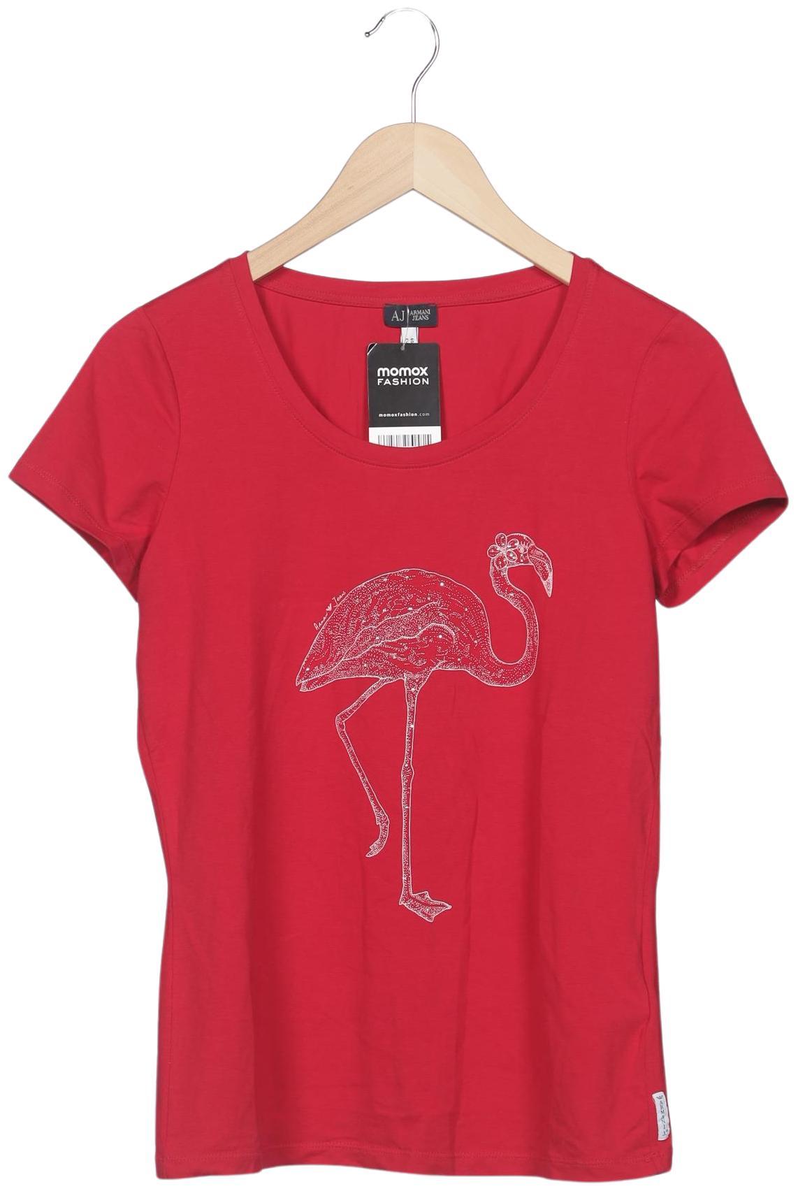 

Armani Jeans Damen T-Shirt, rot, Gr. 46