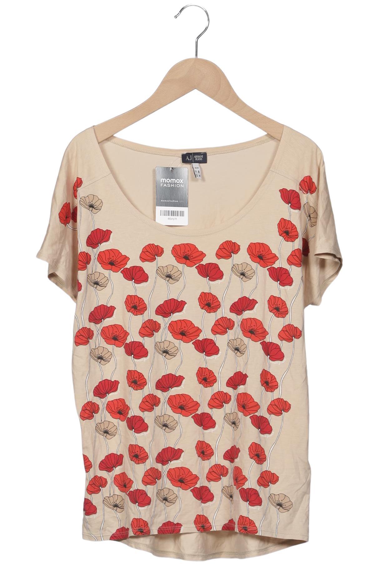 

Armani Jeans Damen T-Shirt, beige, Gr. 42