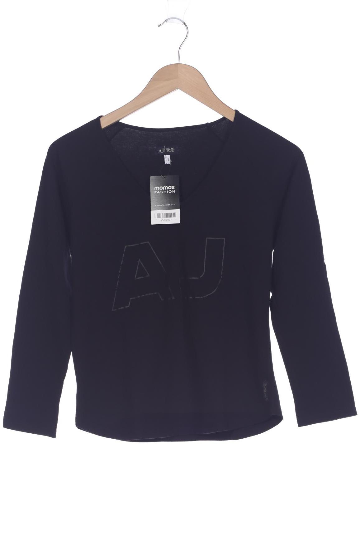 

Armani Jeans Damen Langarmshirt, schwarz, Gr. 42