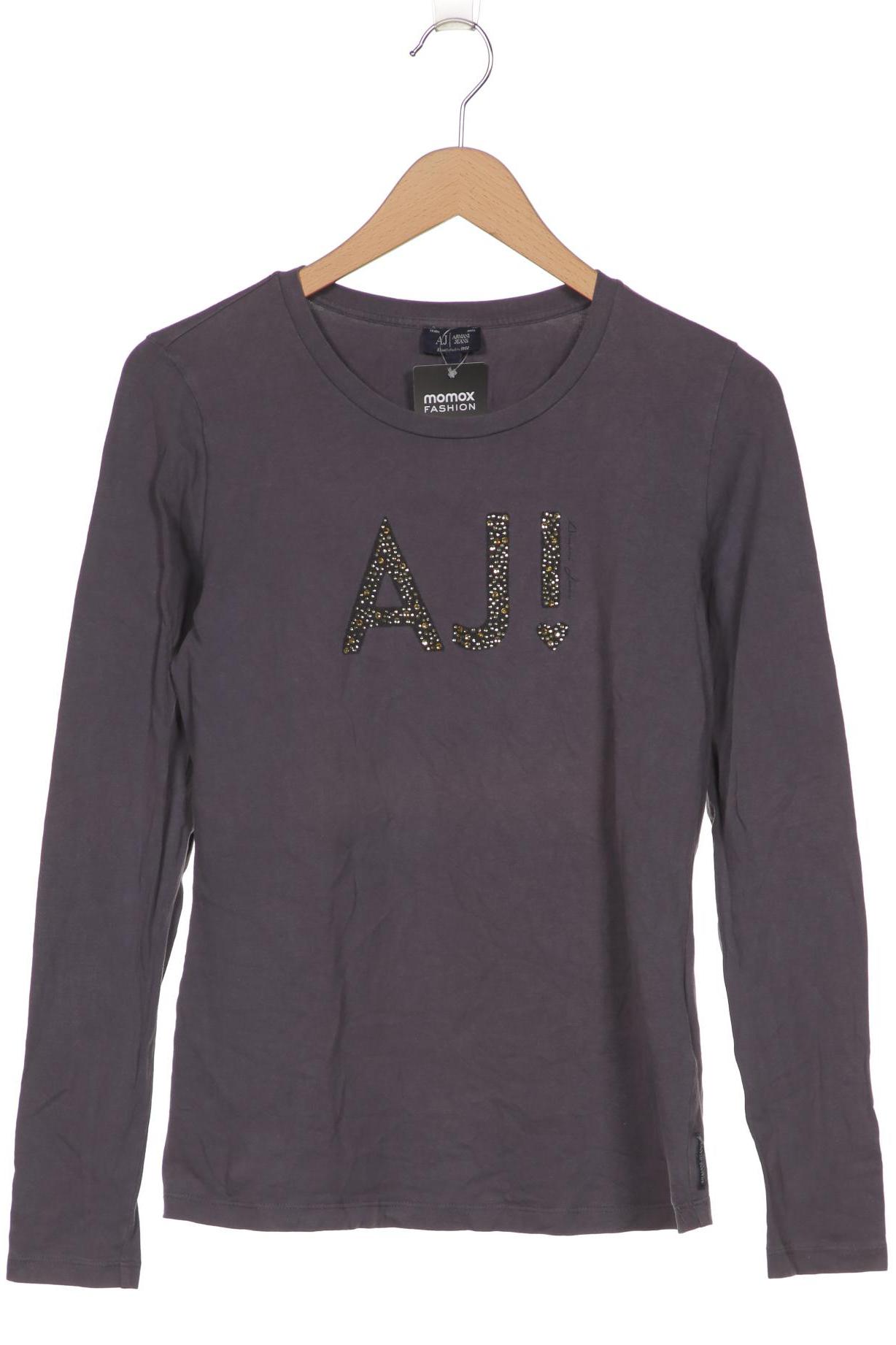 

Armani Jeans Damen Langarmshirt, grau, Gr. 46
