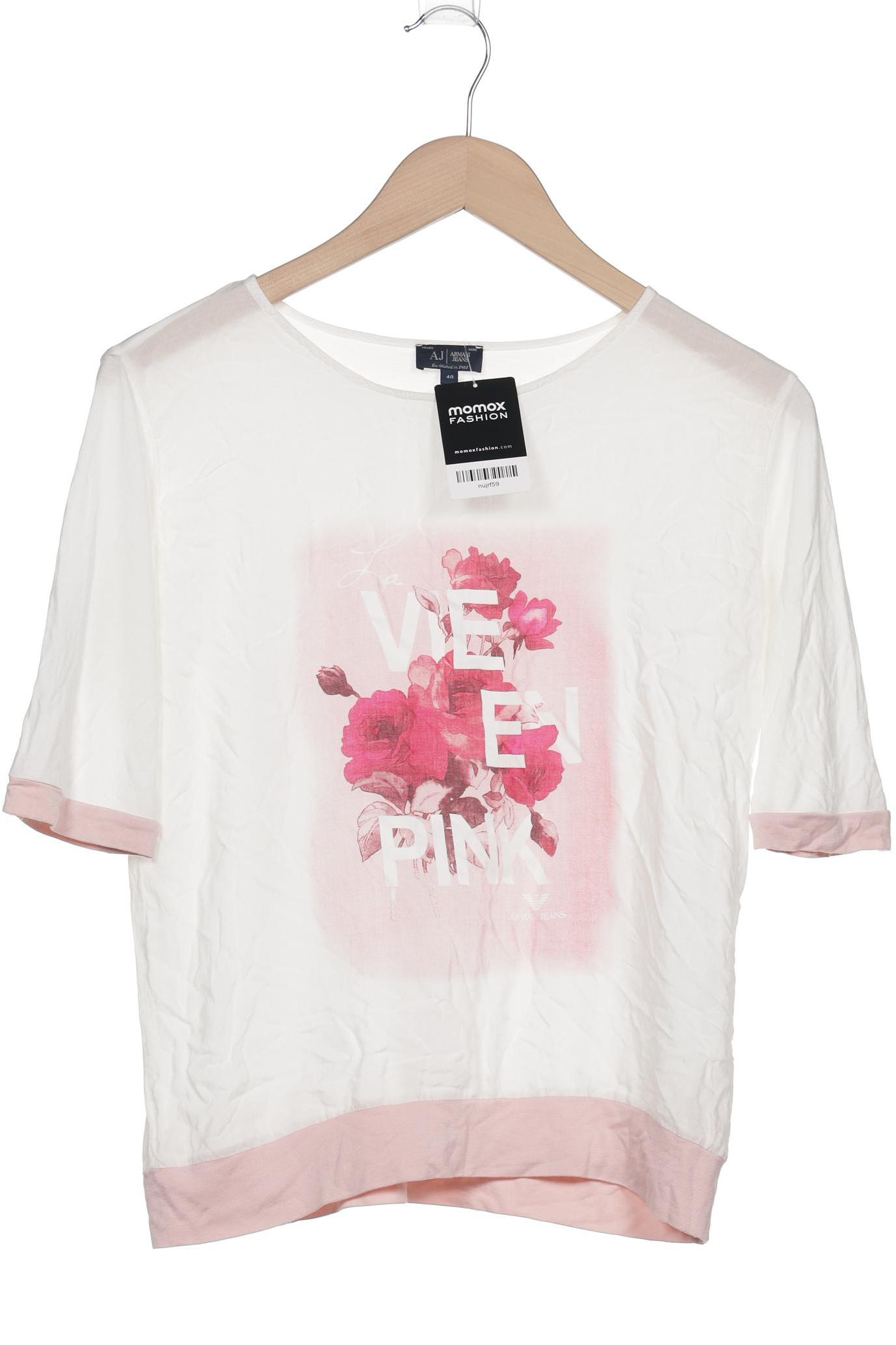 

Armani Jeans Damen T-Shirt, weiß, Gr. 40