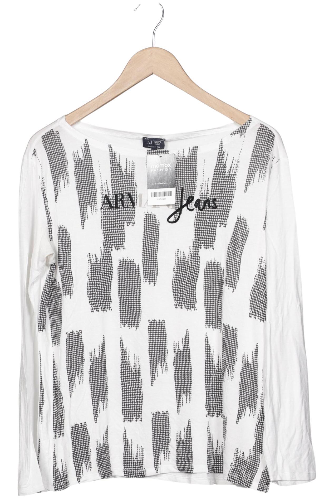 

Armani Jeans Damen Langarmshirt, weiß, Gr. 48