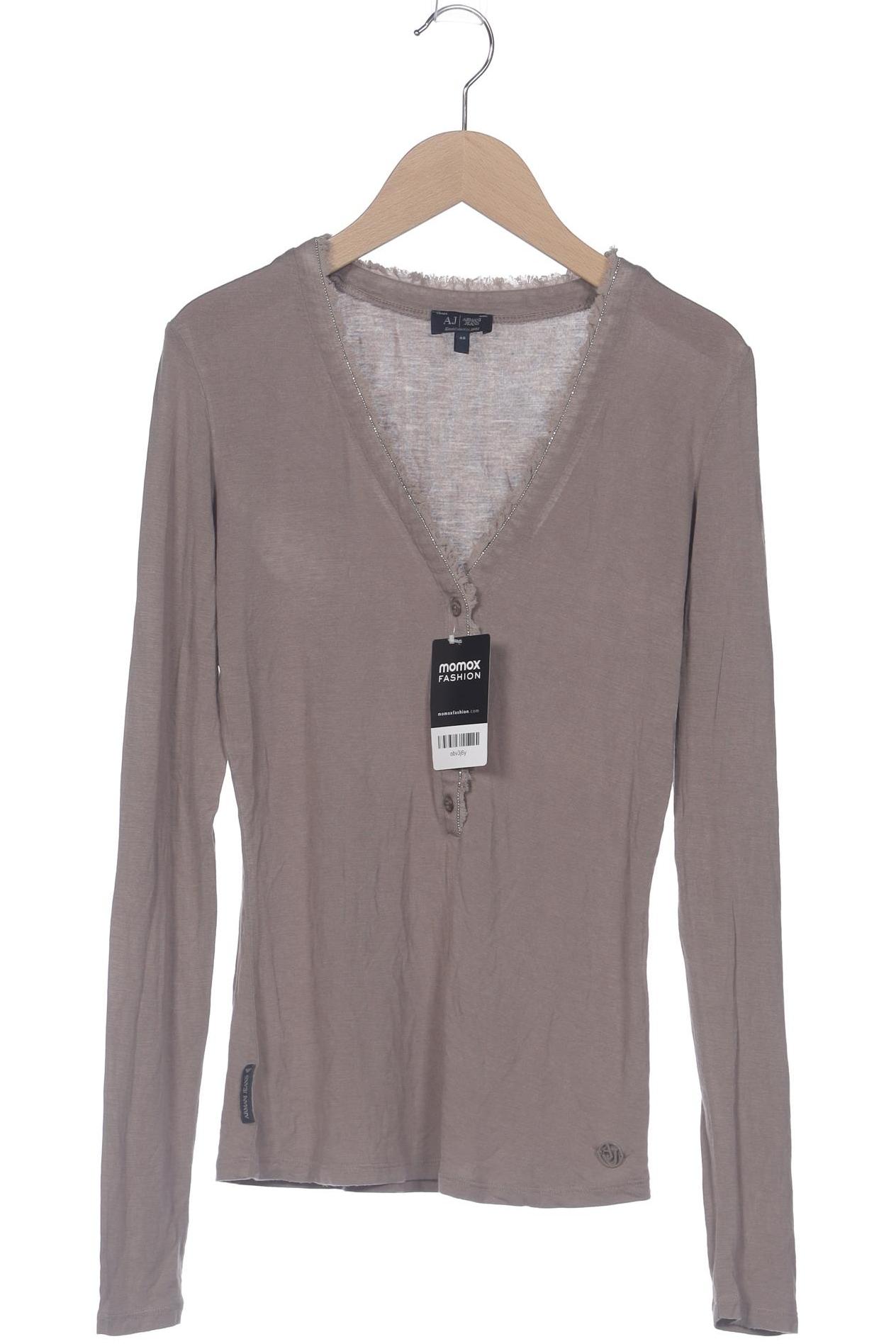 

Armani Jeans Damen Langarmshirt, grau, Gr. 40