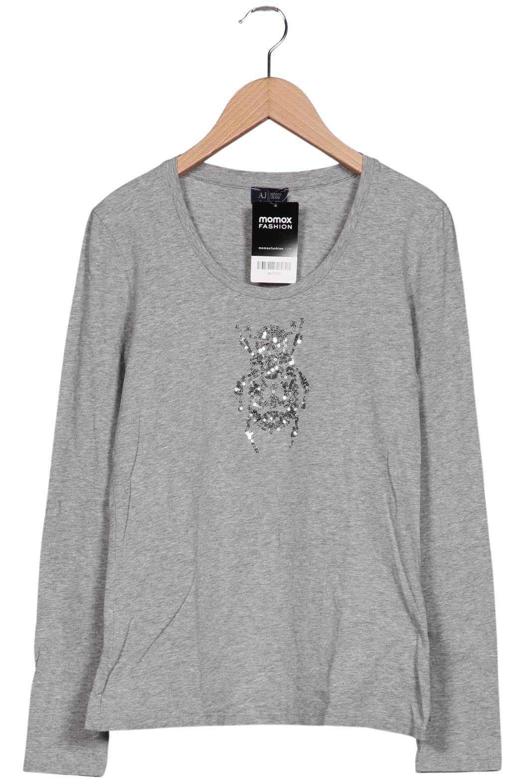 

Armani Jeans Damen Langarmshirt, grau, Gr. 44