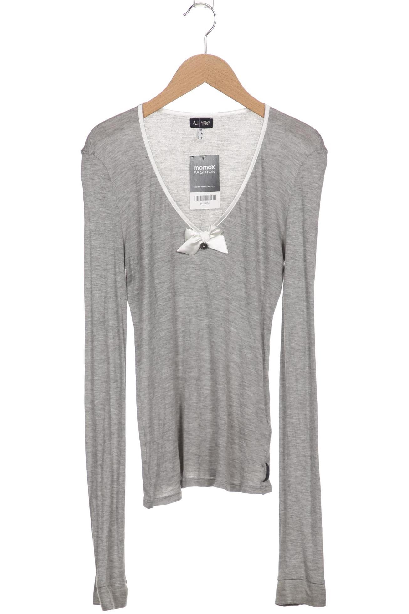 

Armani Jeans Damen Langarmshirt, grau