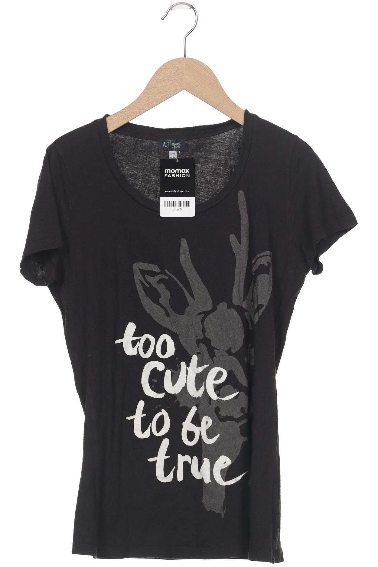 

Armani Jeans Damen T-Shirt, schwarz, Gr. 44