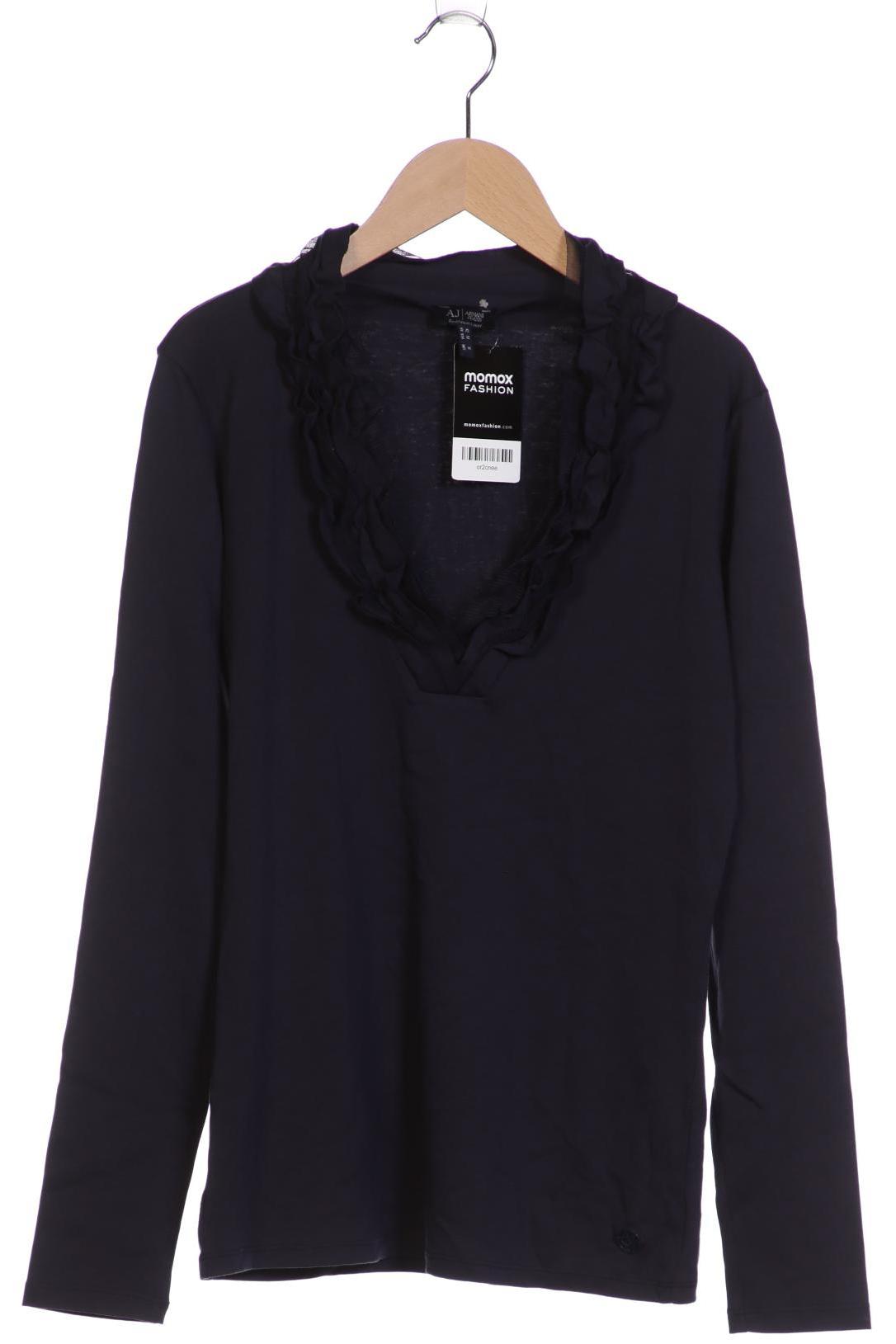

Armani Jeans Damen Langarmshirt, marineblau