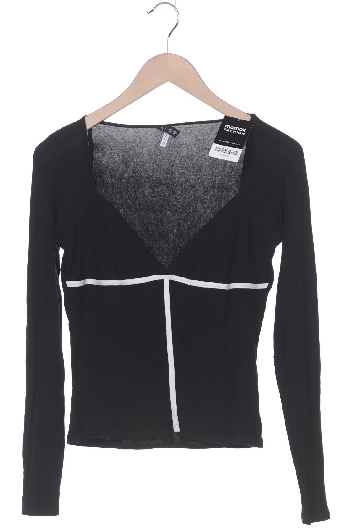 

Armani Jeans Damen Langarmshirt, schwarz, Gr. 44