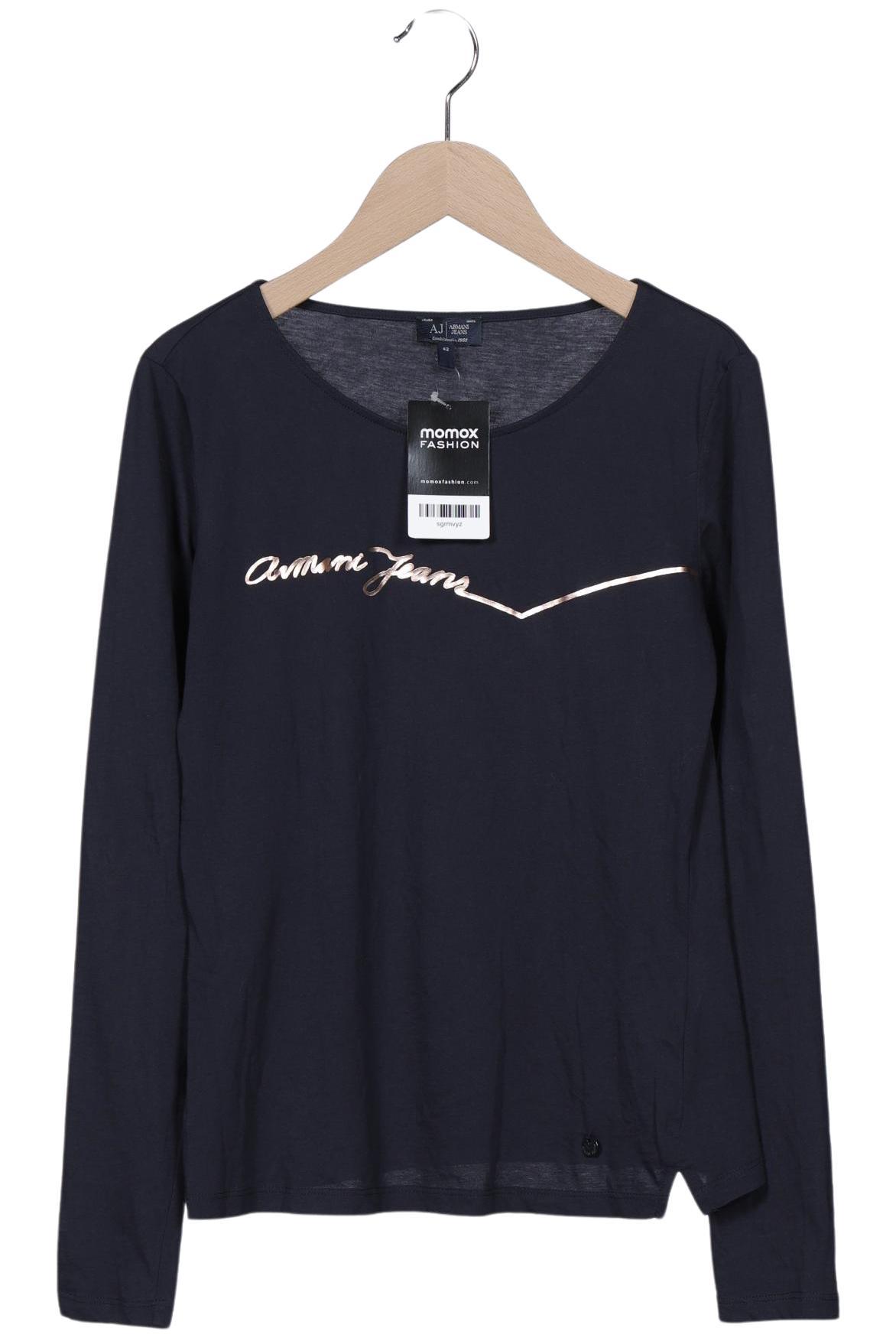 

Armani Jeans Damen Langarmshirt, marineblau, Gr. 42