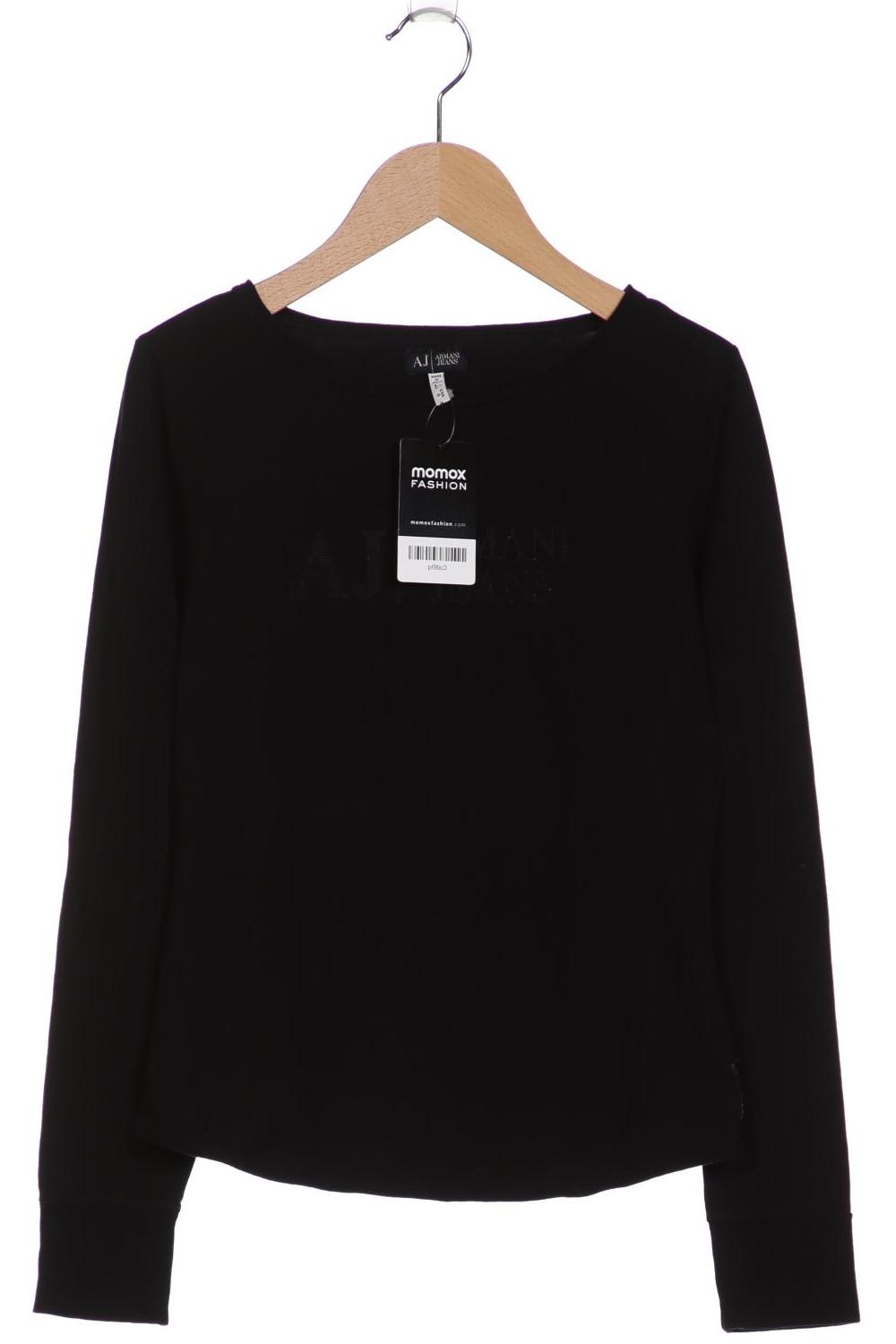 

Armani Jeans Damen Langarmshirt, schwarz, Gr. 38