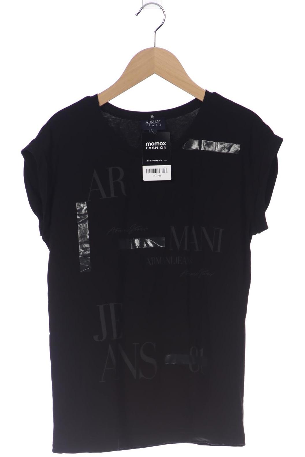 

Armani Jeans Damen T-Shirt, schwarz, Gr. 40