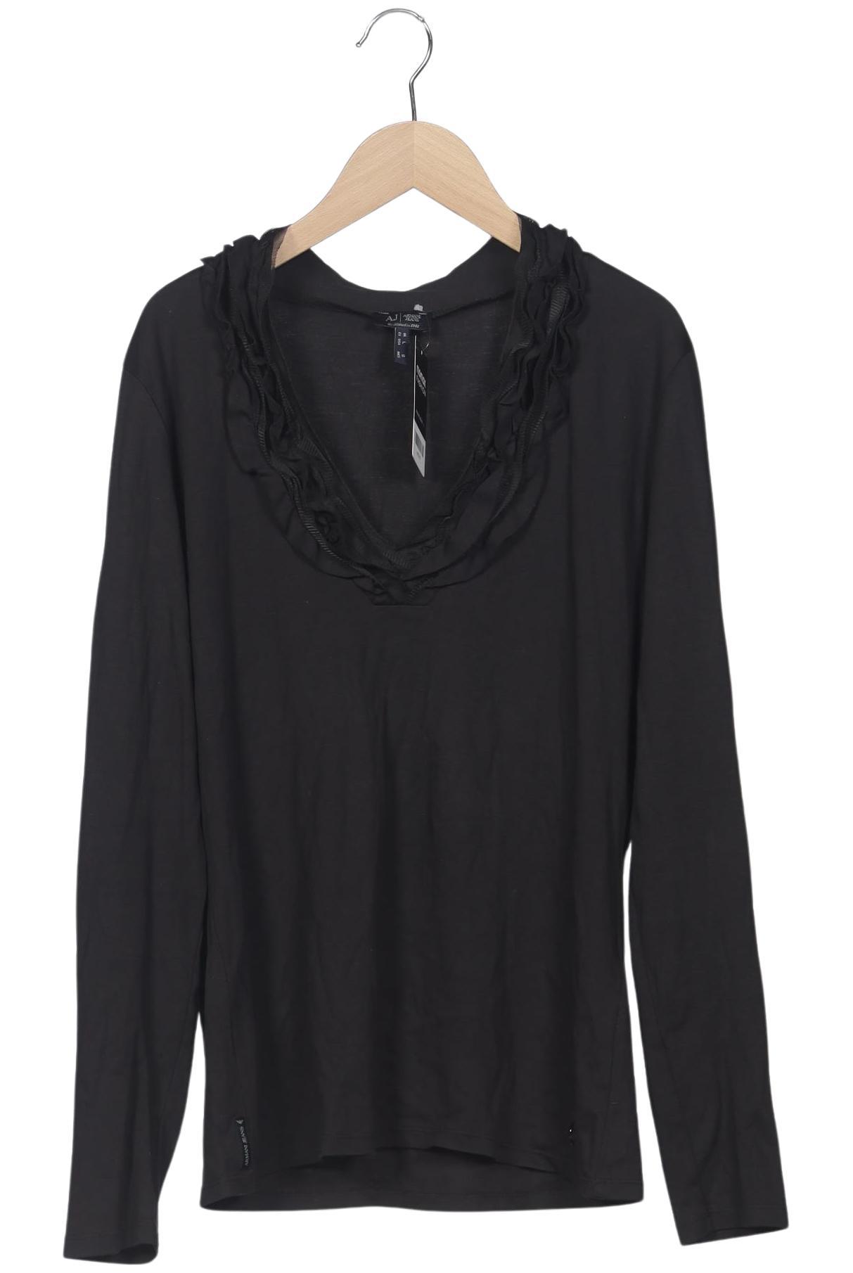 

Armani Jeans Damen Langarmshirt, schwarz, Gr. 44