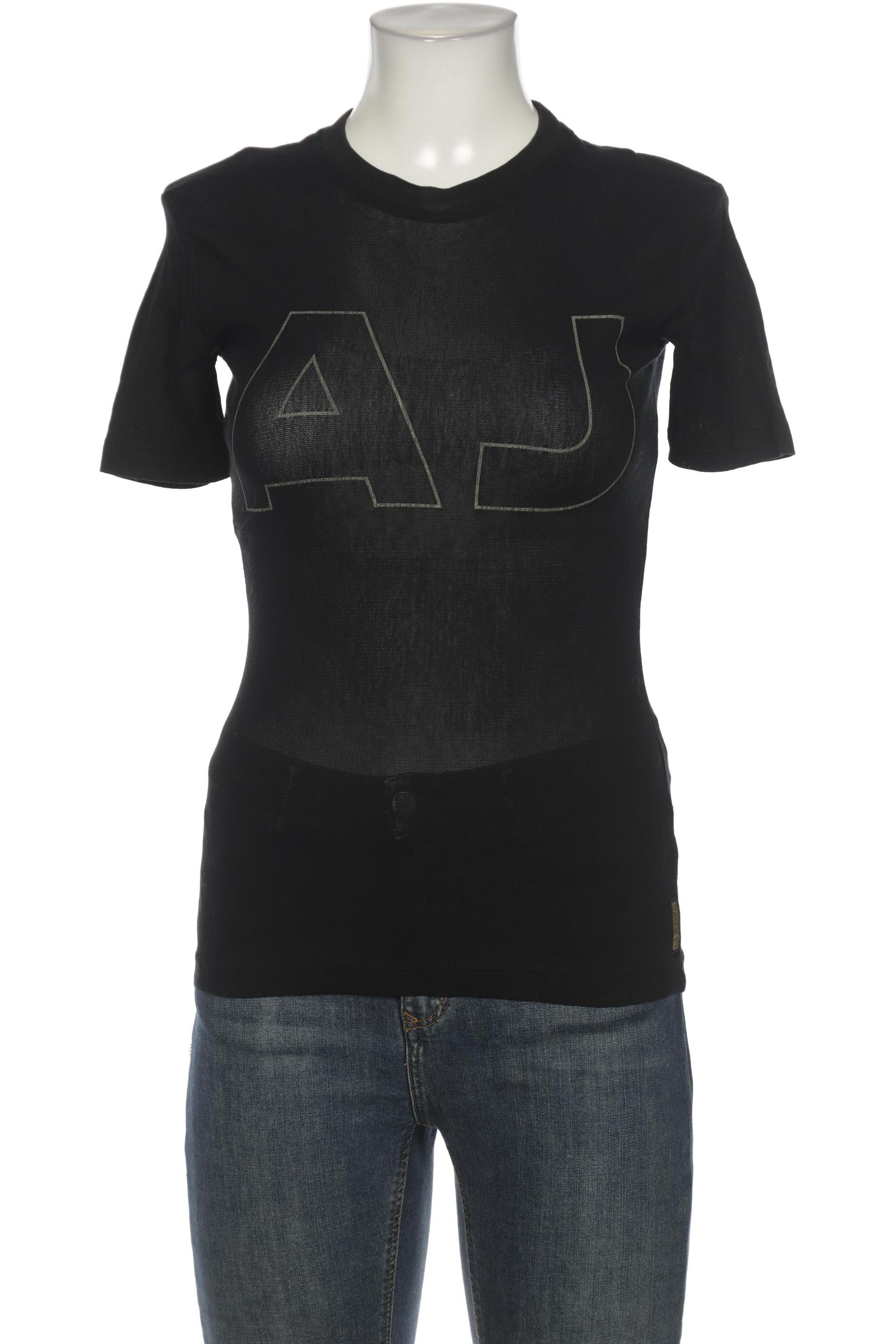 

Armani Jeans Damen T-Shirt, schwarz, Gr. 38