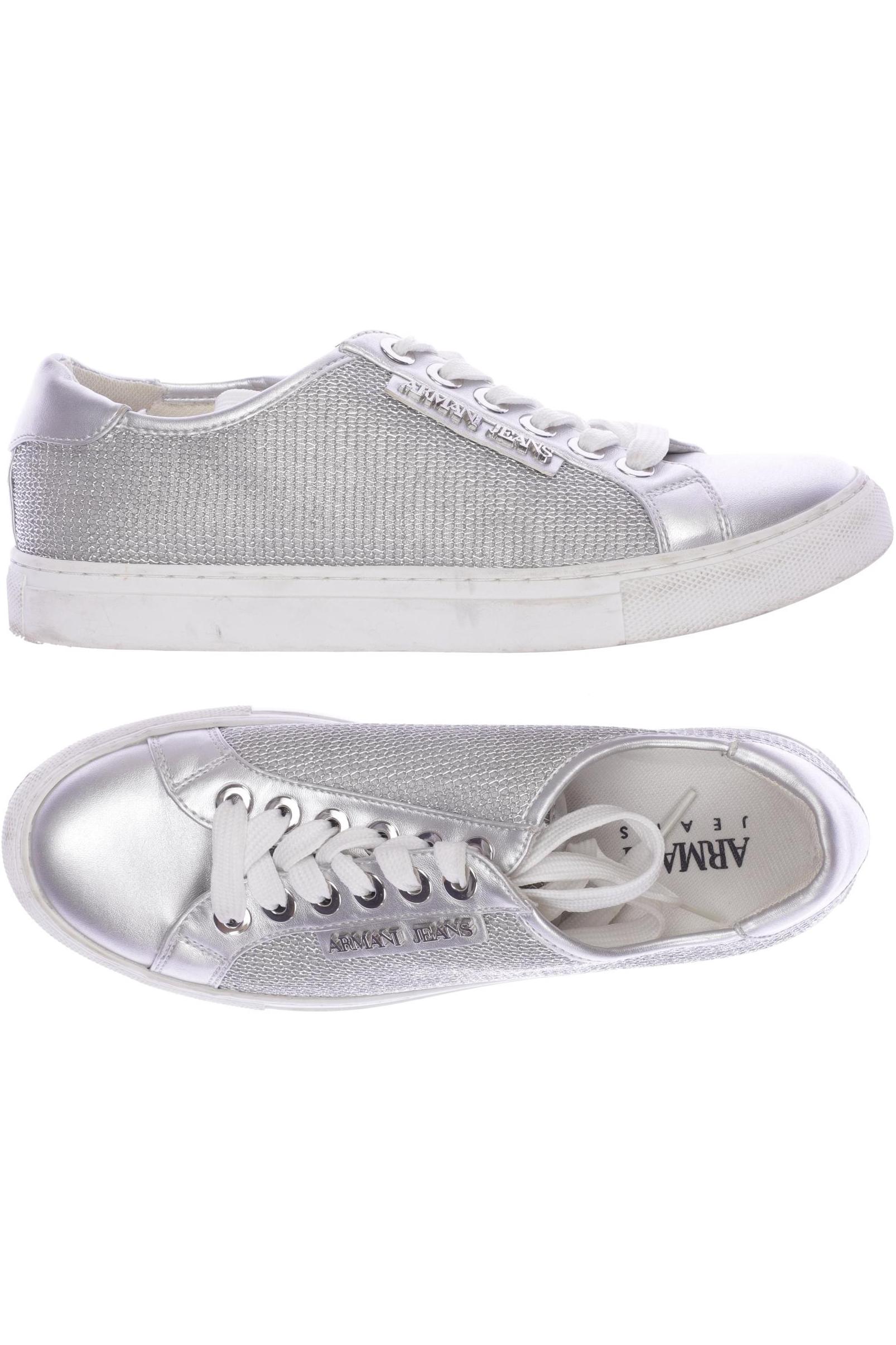 Thumbnail - Armani Jeans Damen Sneakers, silber, Gr. 39