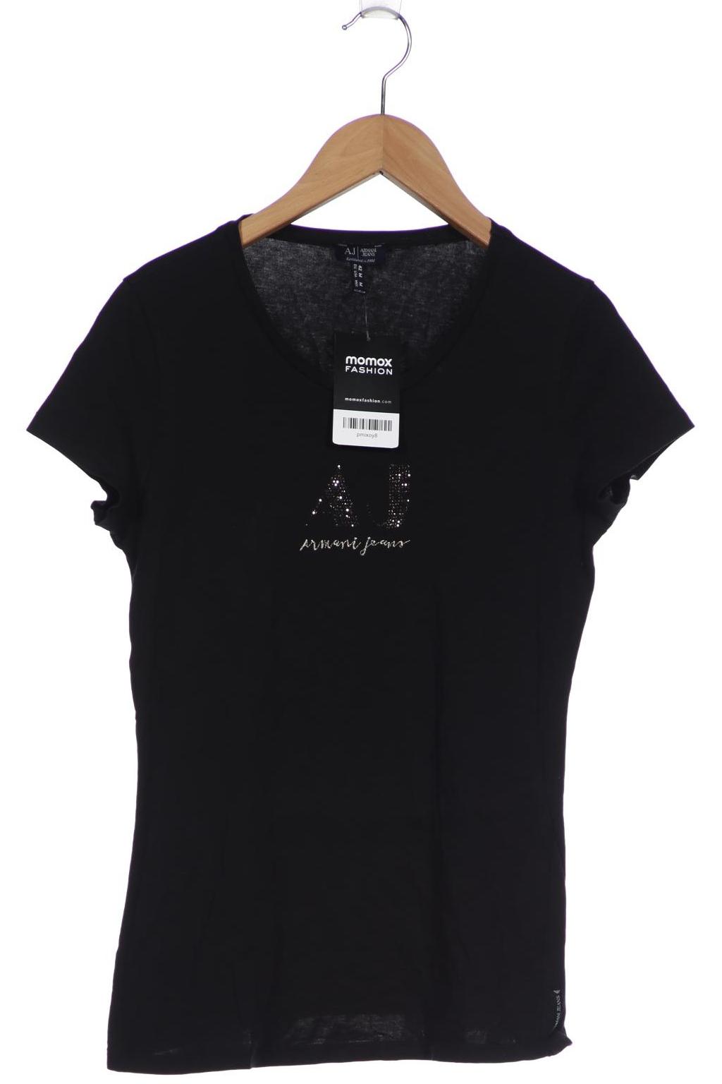 

Armani Jeans Damen T-Shirt, schwarz