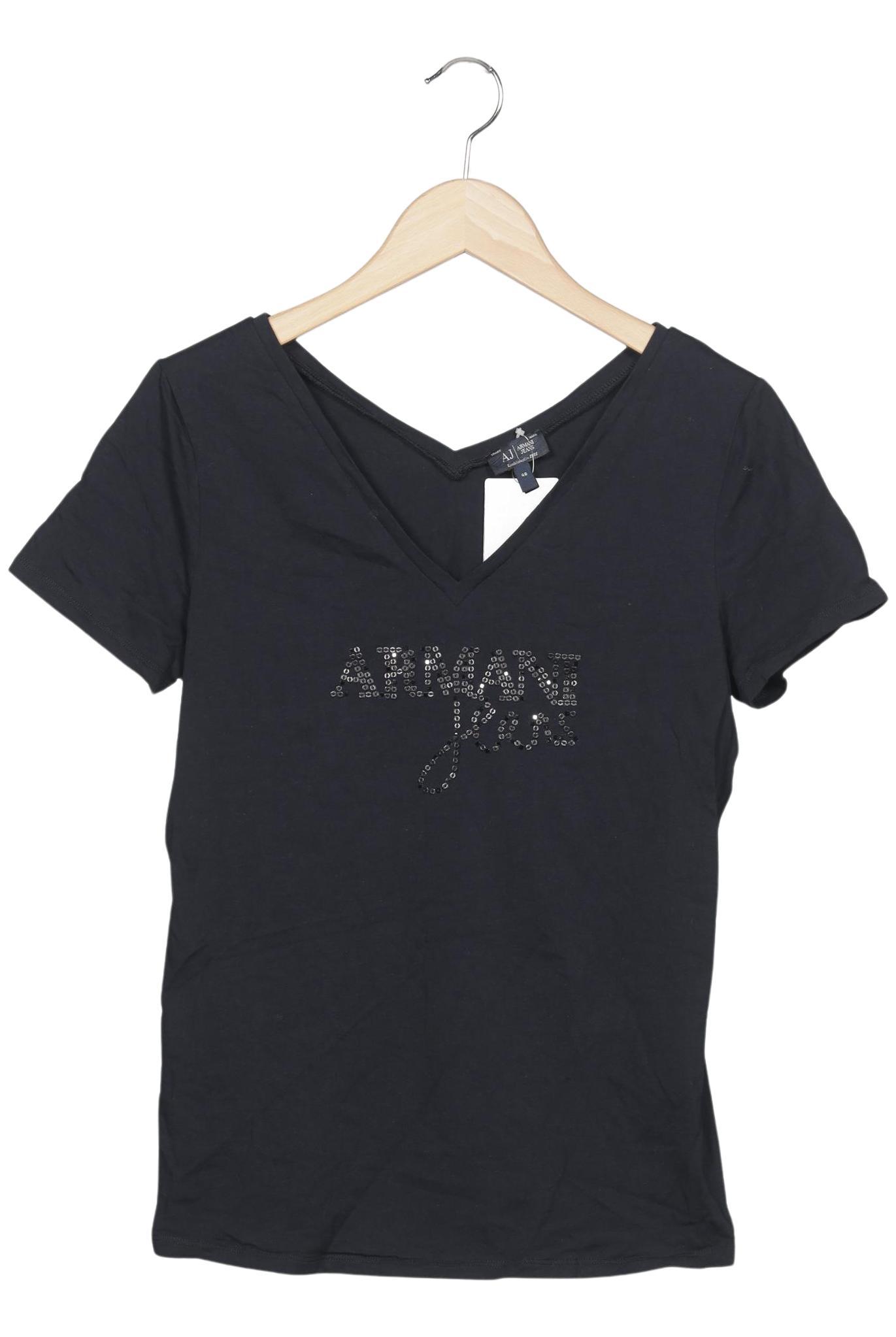 

Armani Jeans Damen T-Shirt, marineblau, Gr. 48