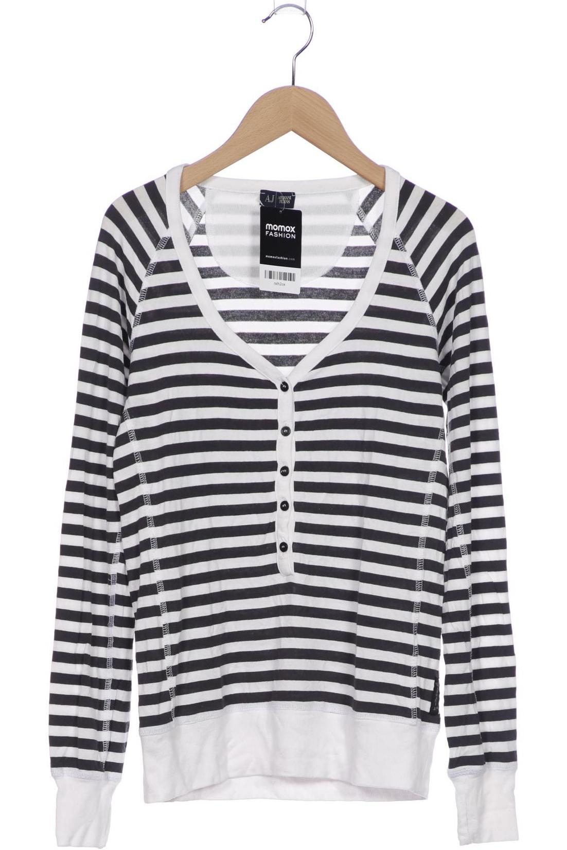 

Armani Jeans Damen Langarmshirt, weiß, Gr. 40