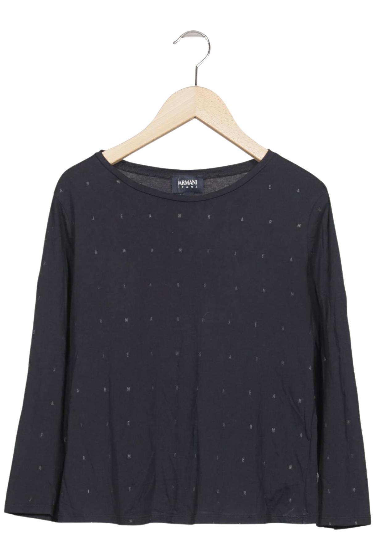 

Armani Jeans Damen Langarmshirt, schwarz, Gr. 42