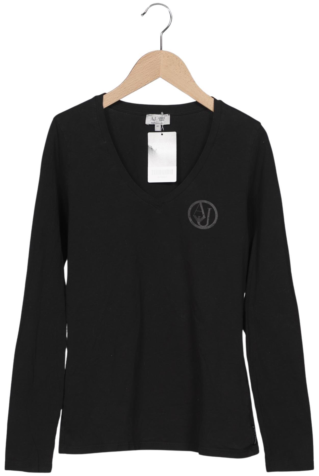 

Armani Jeans Damen Langarmshirt, schwarz, Gr. 42