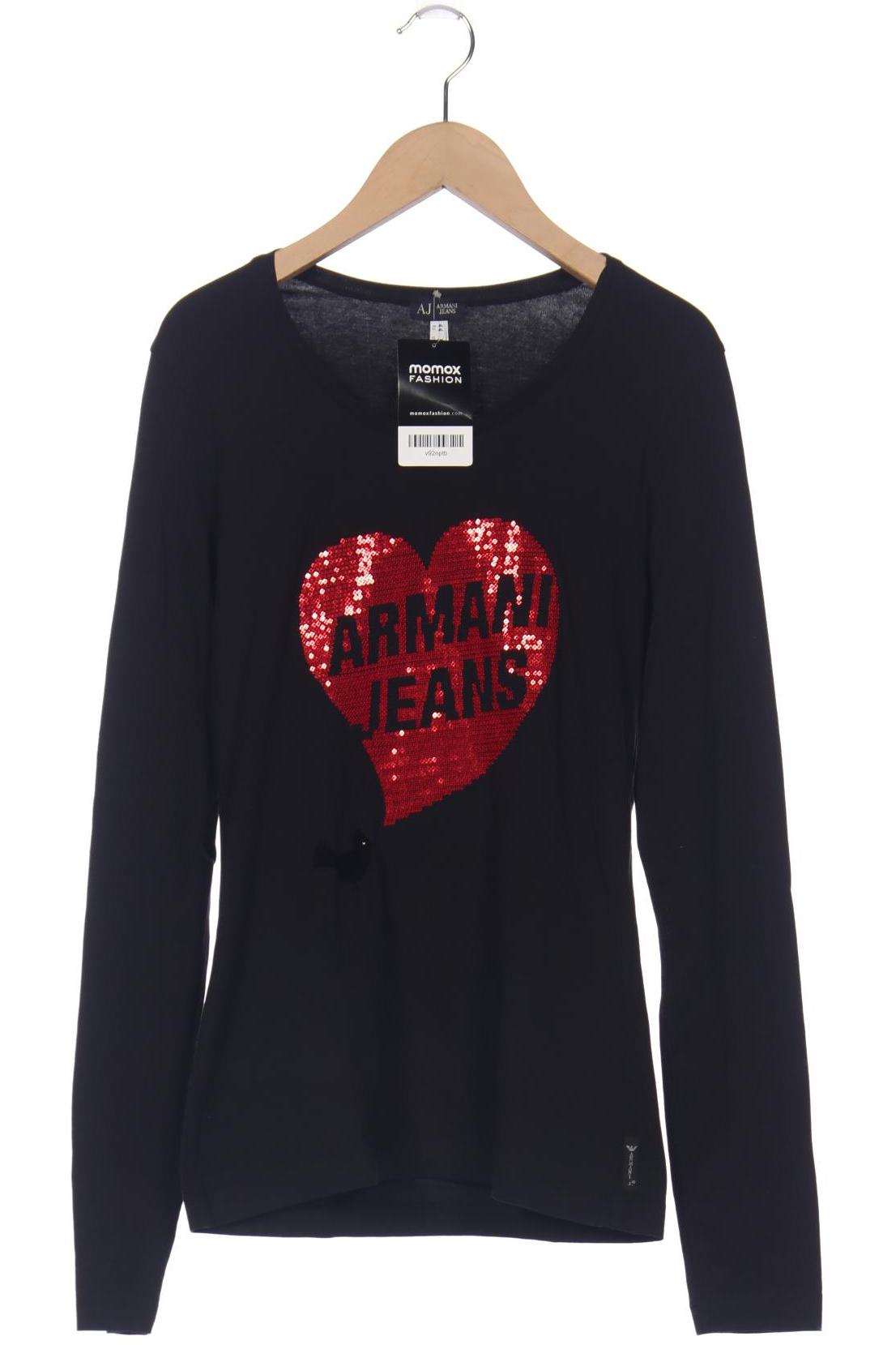 

Armani Jeans Damen Langarmshirt, schwarz, Gr. 44