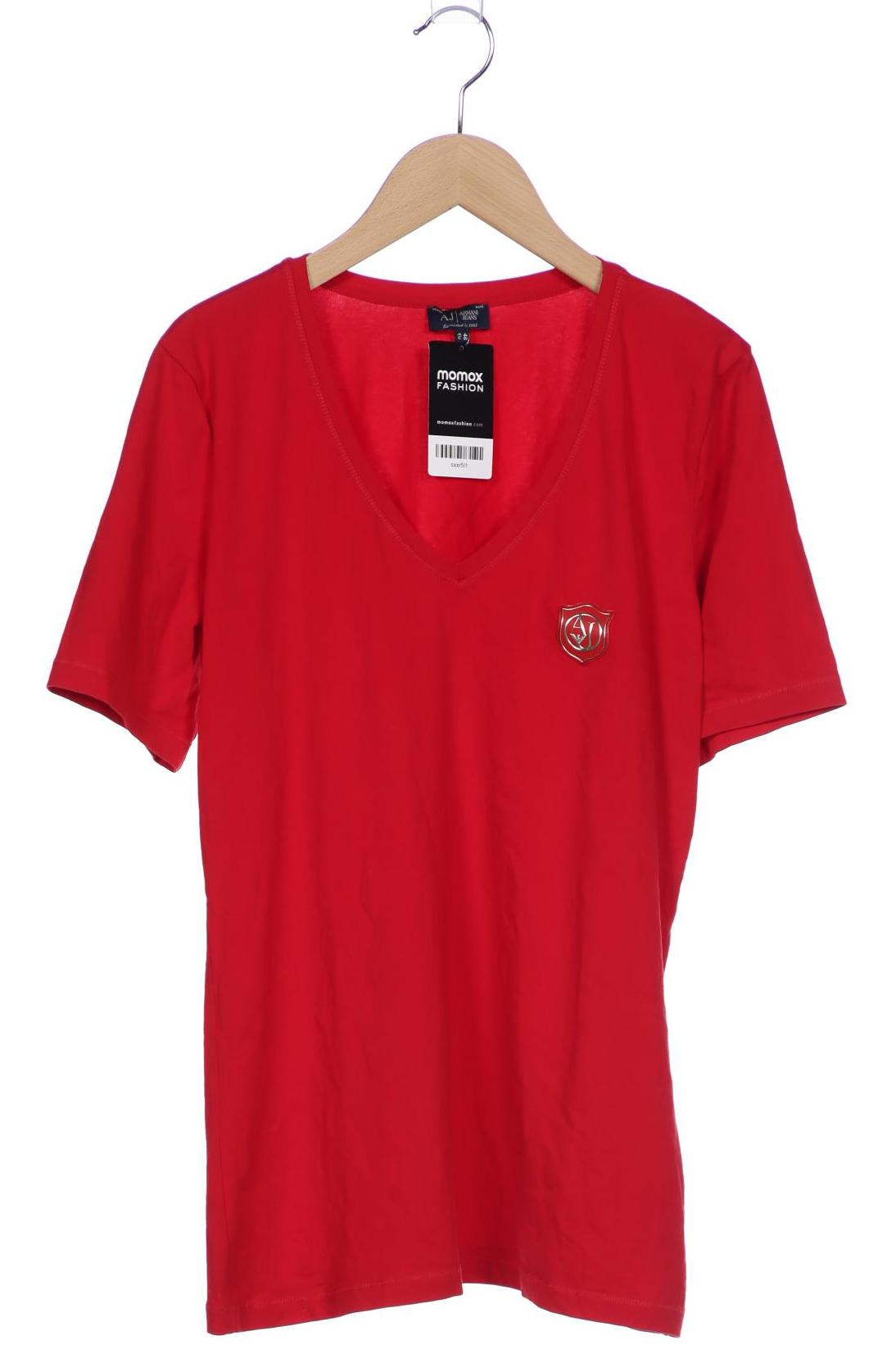 

Armani Jeans Damen T-Shirt, rot, Gr. 48