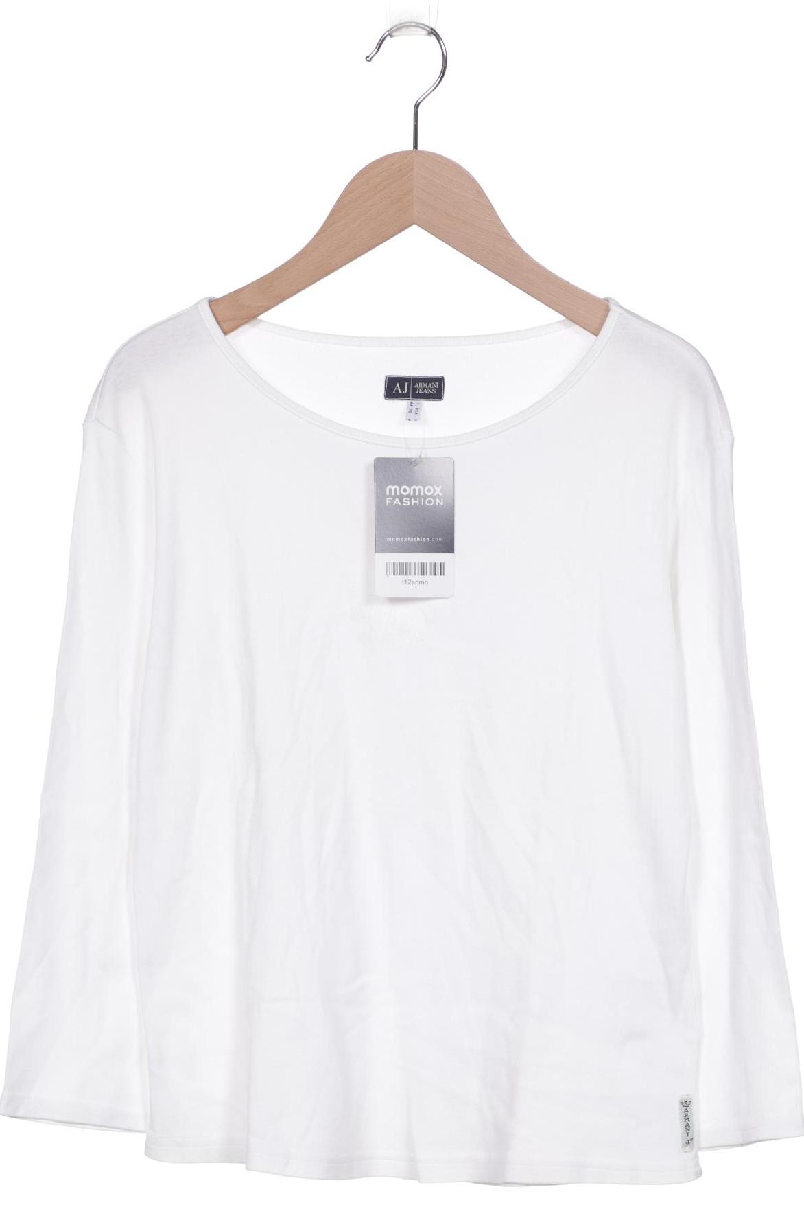 

Armani Jeans Damen Langarmshirt, weiß