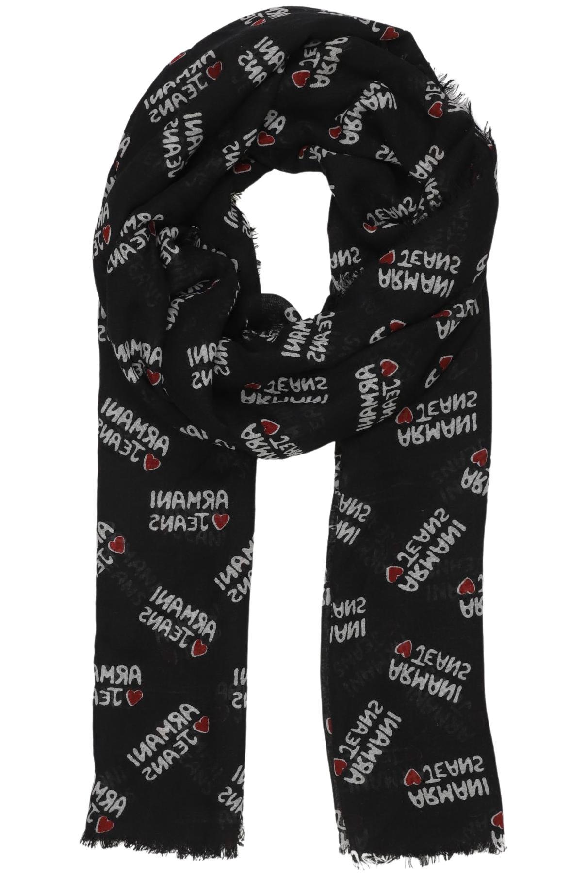 

Armani Jeans Damen Schal, schwarz, Gr.