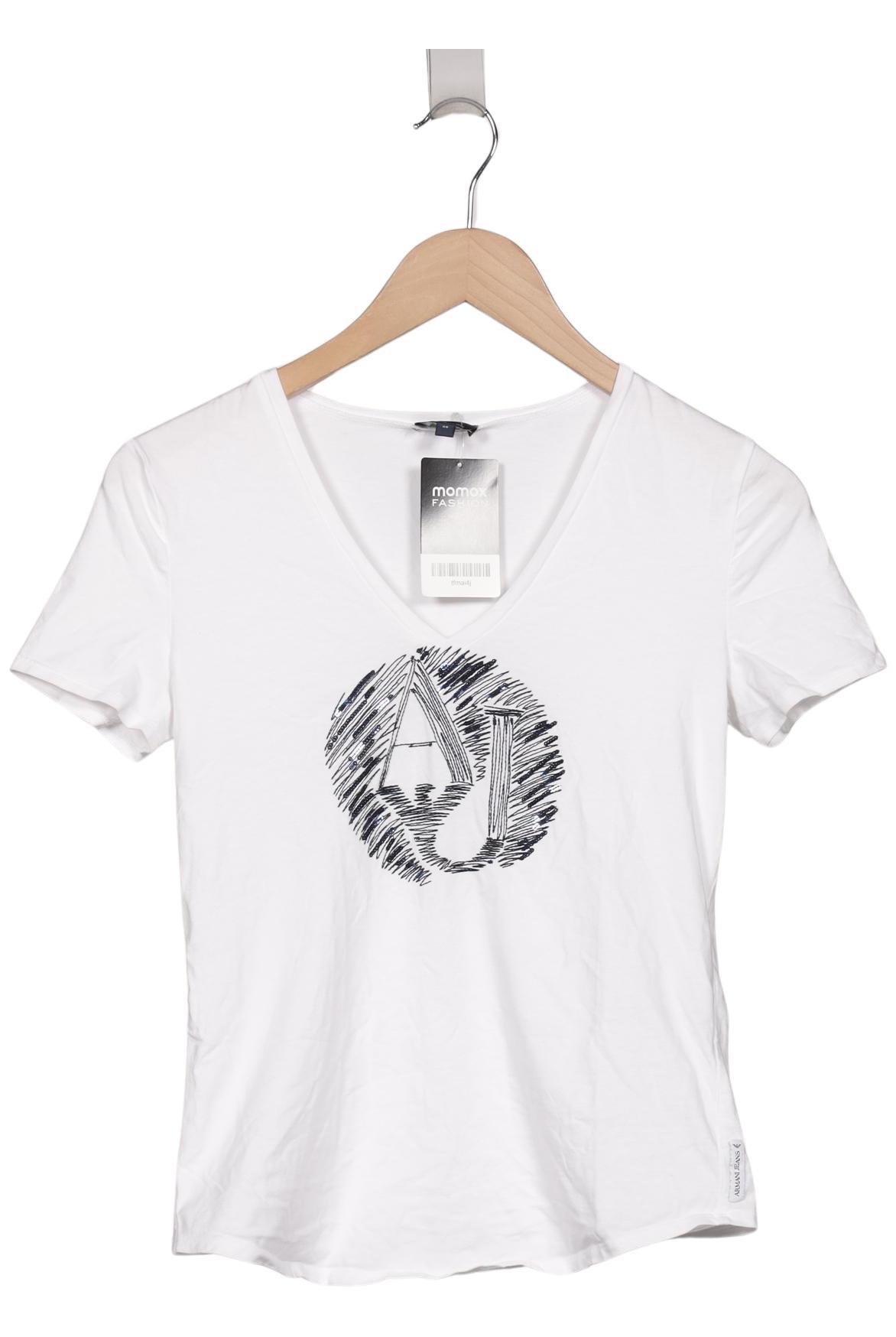 

Armani Jeans Damen T-Shirt, weiß, Gr. 38