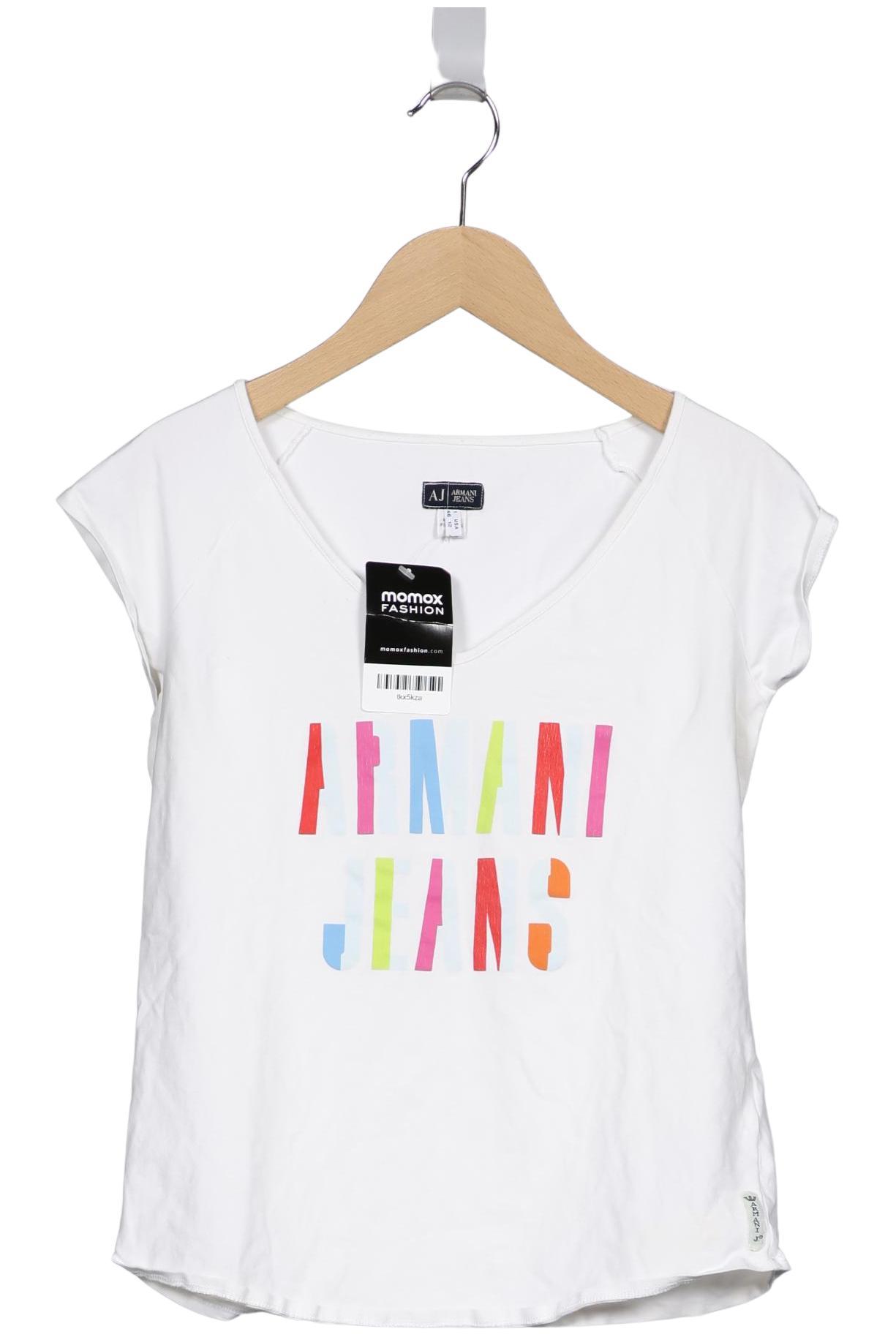 

Armani Jeans Damen T-Shirt, weiß, Gr. 42