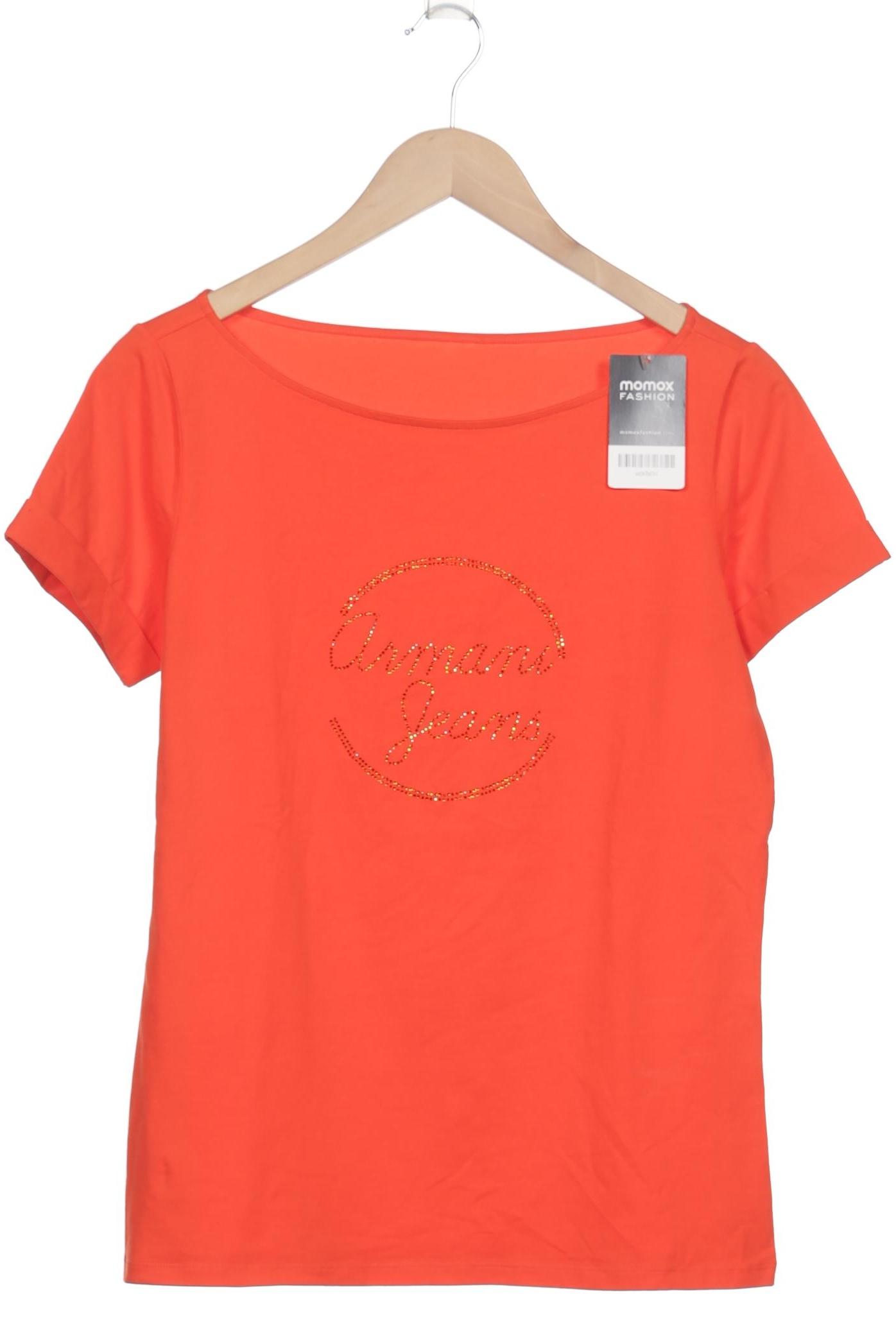 

Armani Jeans Damen T-Shirt, orange, Gr. 42