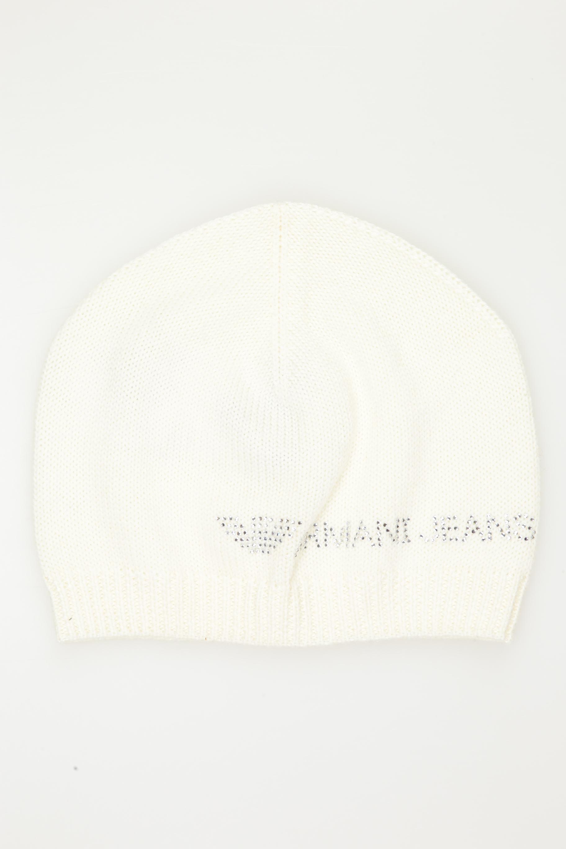 

Armani Jeans Damen Hut/Mütze, cremeweiß, Gr. uni