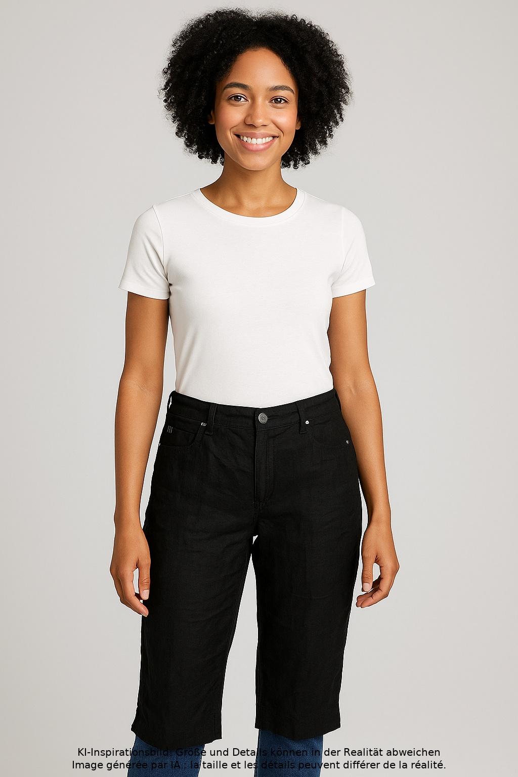 

Armani Jeans Damen Stoffhose, schwarz, Gr. 42